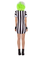 Beetlejuice Womens Shirt Dress Costume