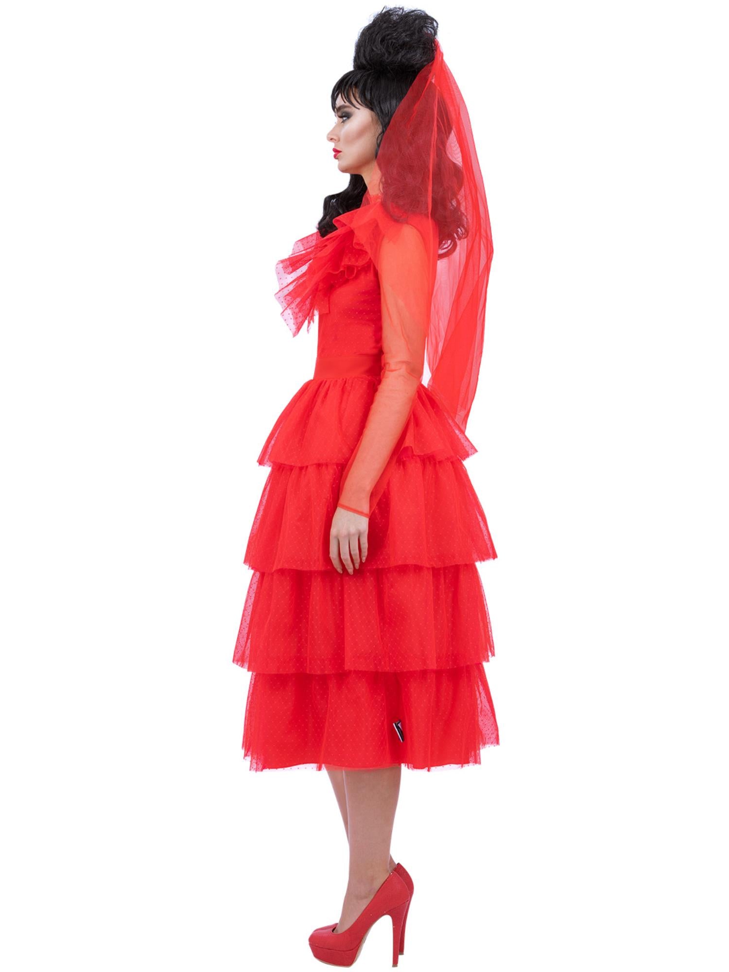 Beetlejuice, Lydia Bride Long Dress Costume
