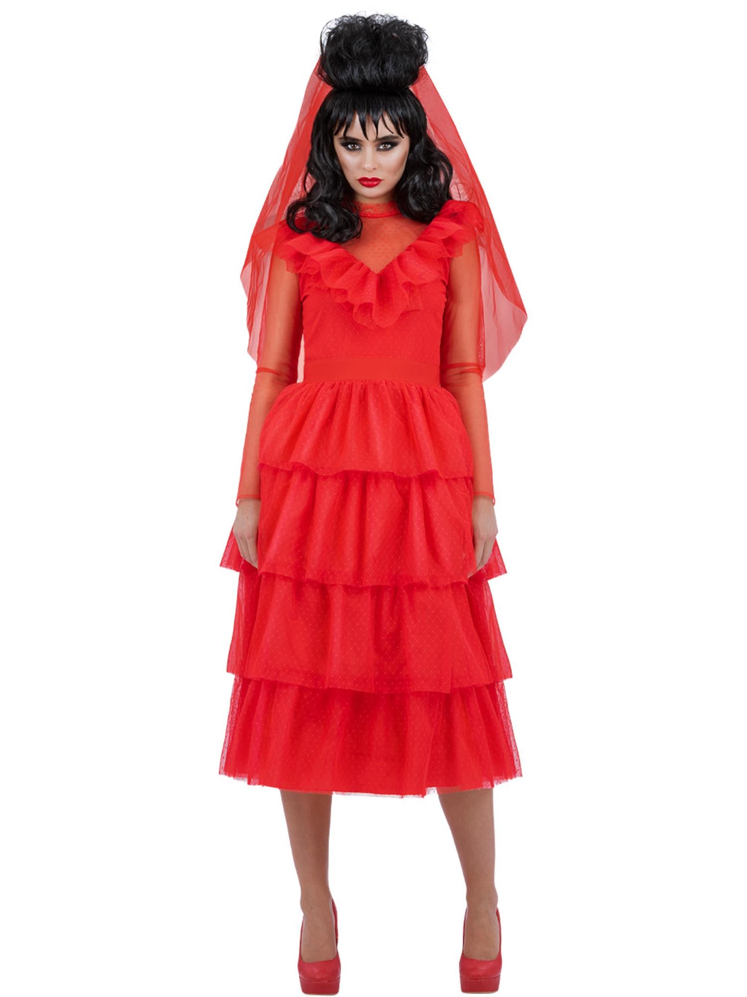 Beetlejuice, Lydia Bride Long Dress Costume
