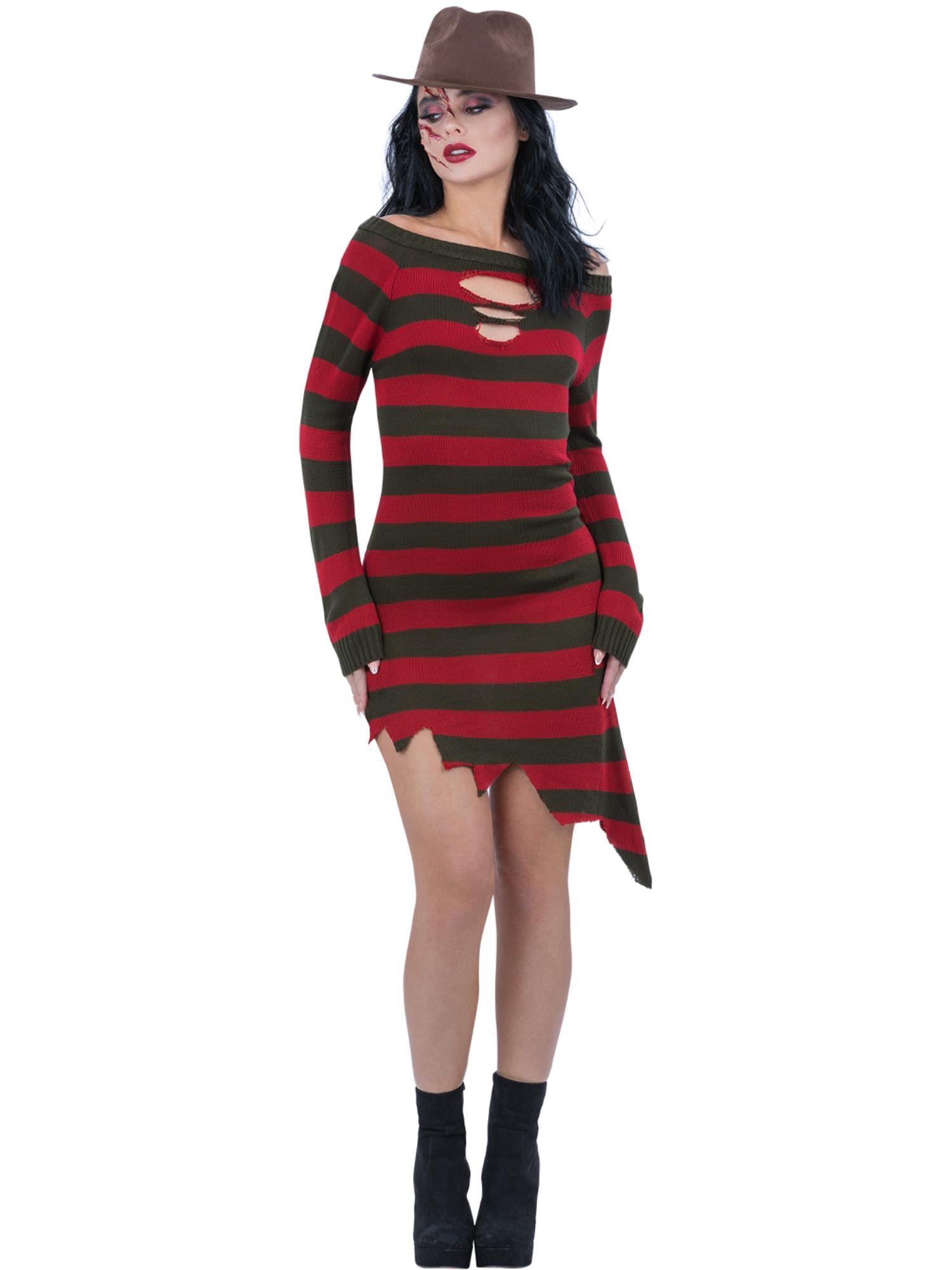 A Nightmare On Elm Street, Freddy Krueger Womens Costume