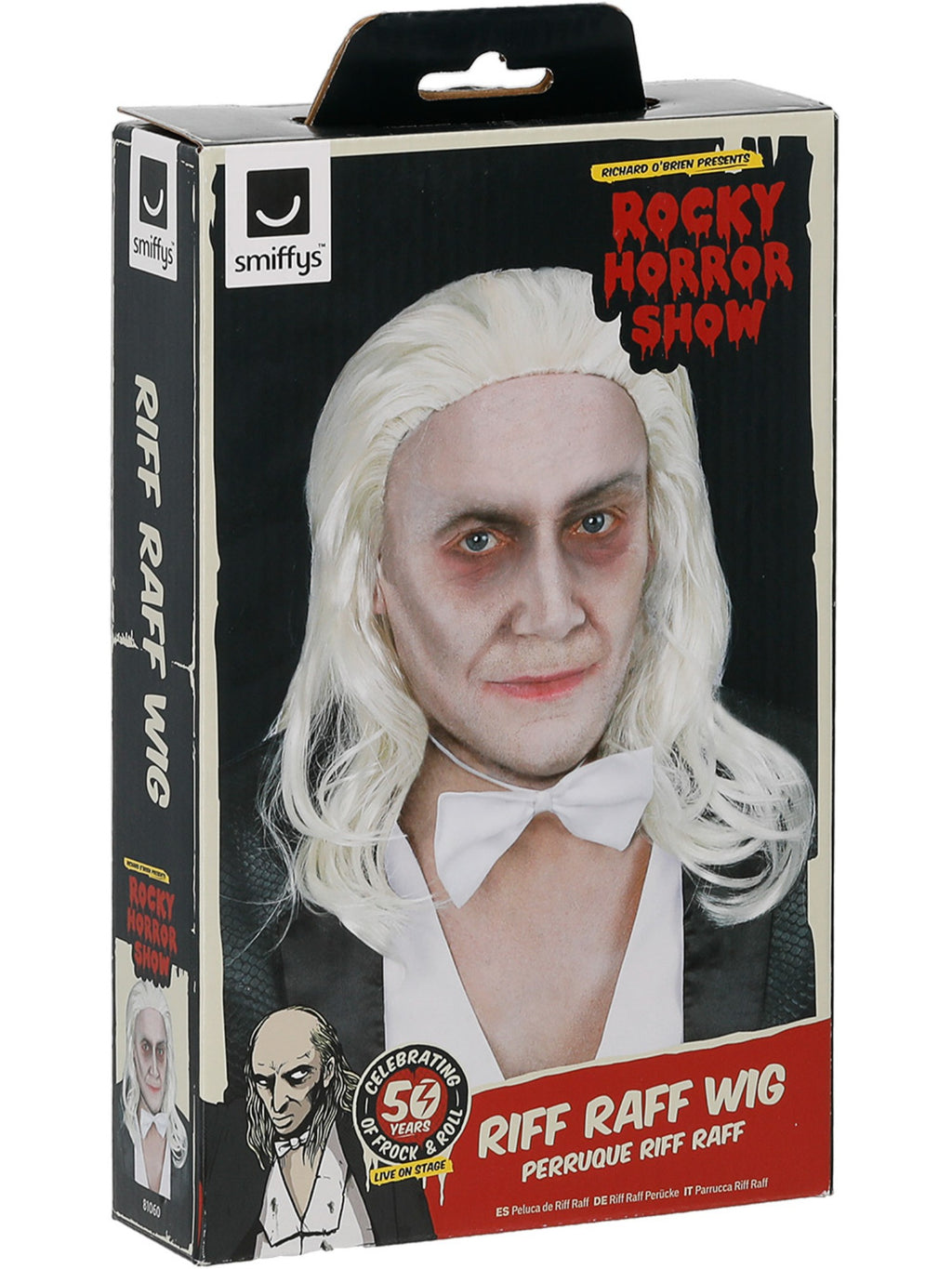 Rocky Horror Show Riff Raff Wig