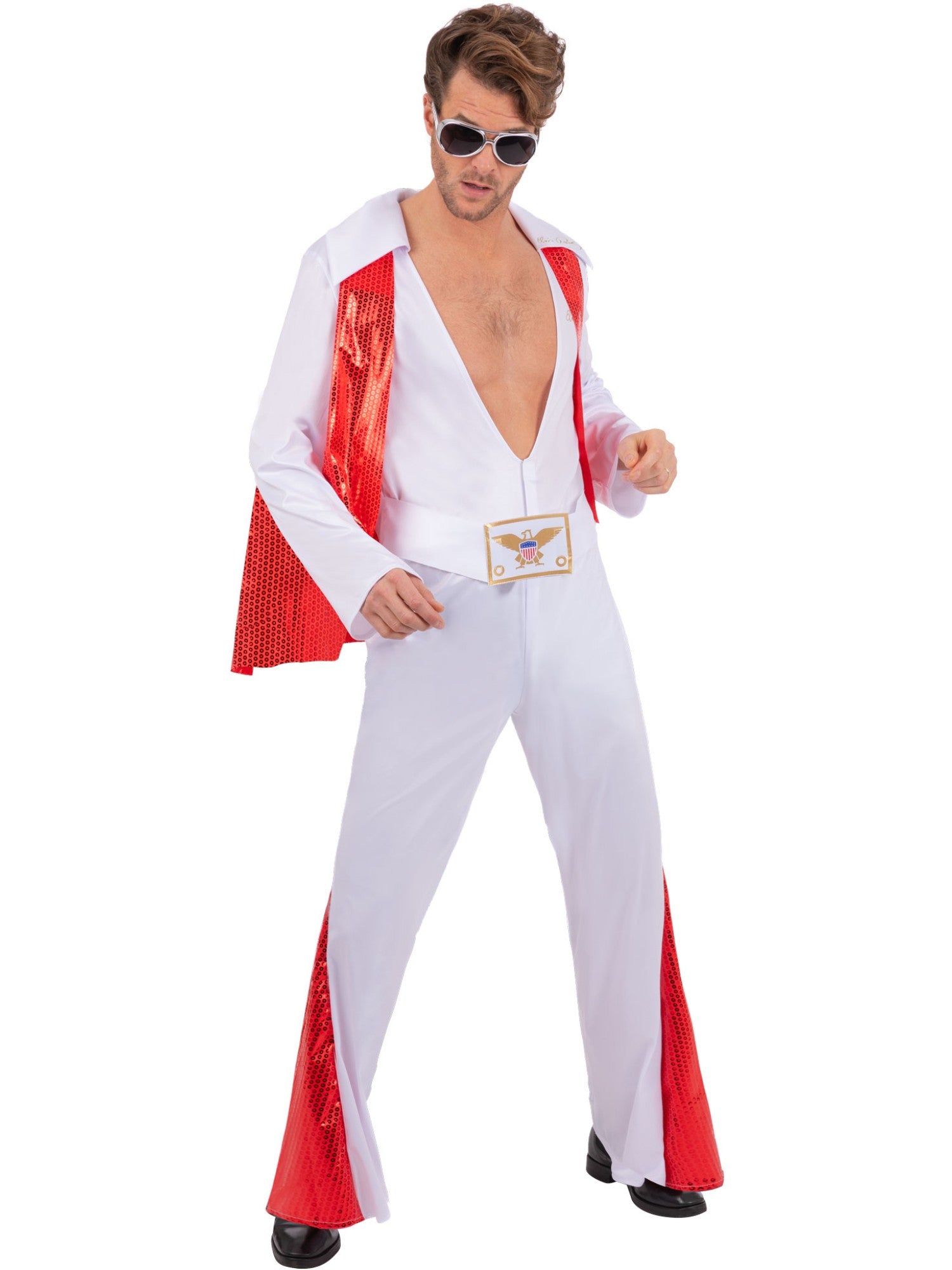 Elvis White Jumpsuit