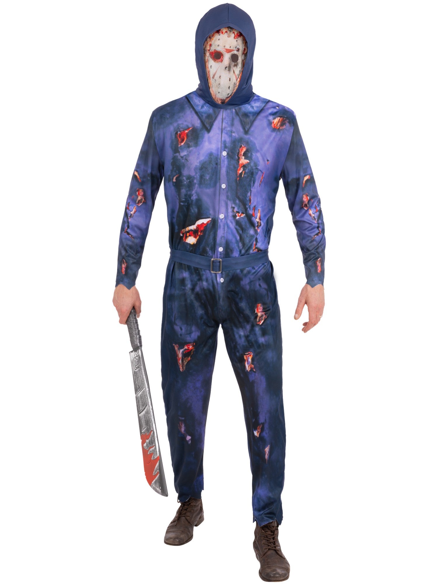 Friday The 13th Jason Voorhees Boiler Suit Costume