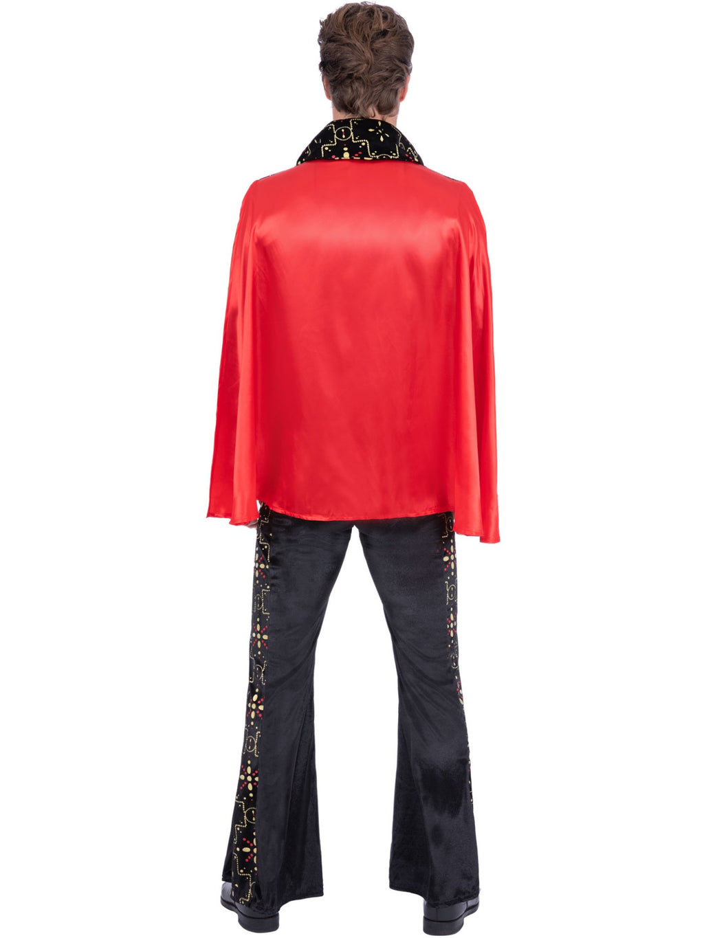 Elvis Black Rhinestone Costume