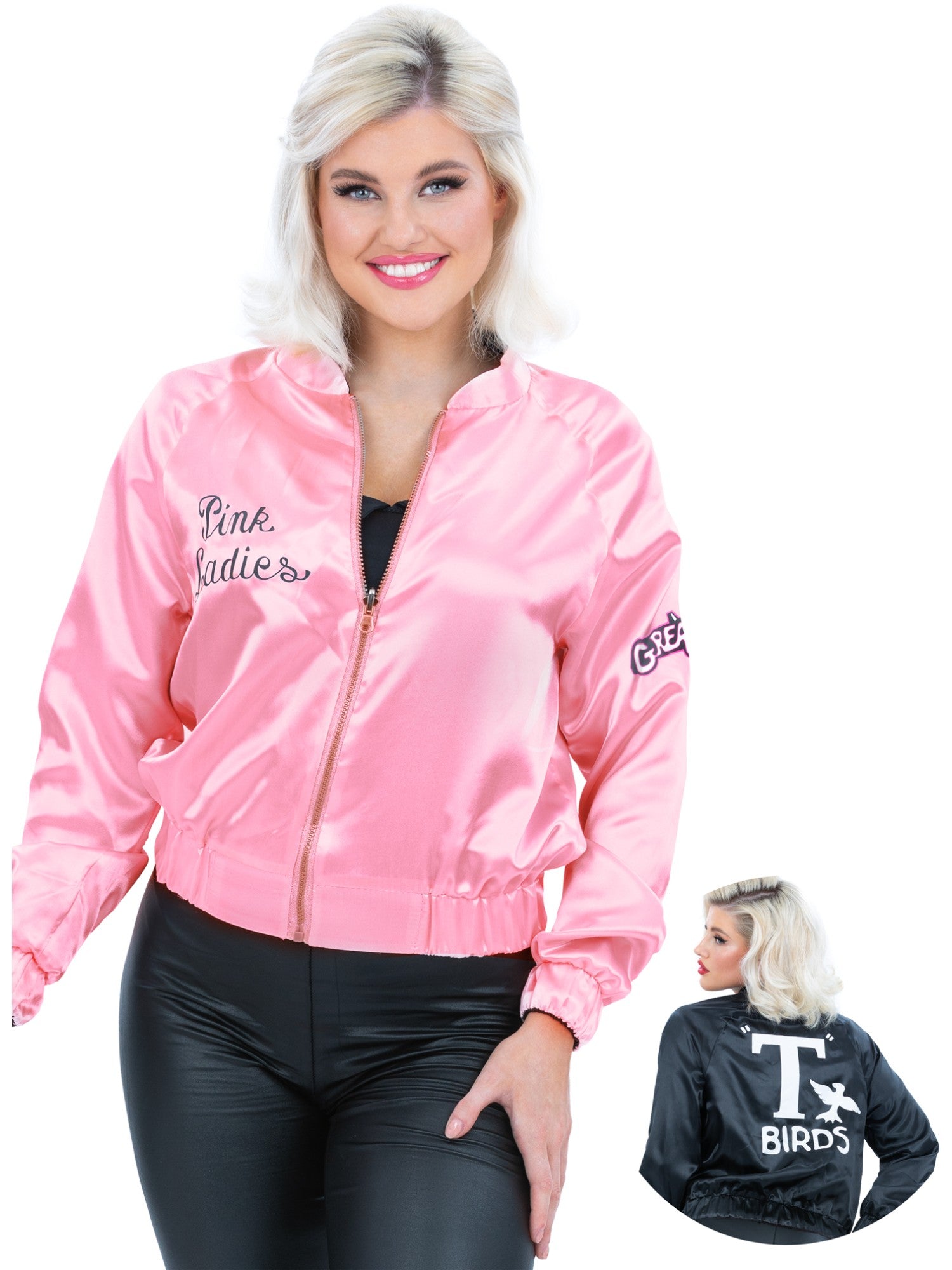 Grease Pink Ladies & T-Birds Reversible Jacket