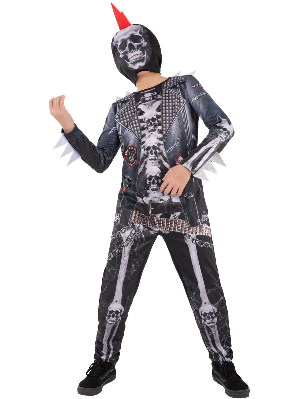 Punk Skeleton Costume