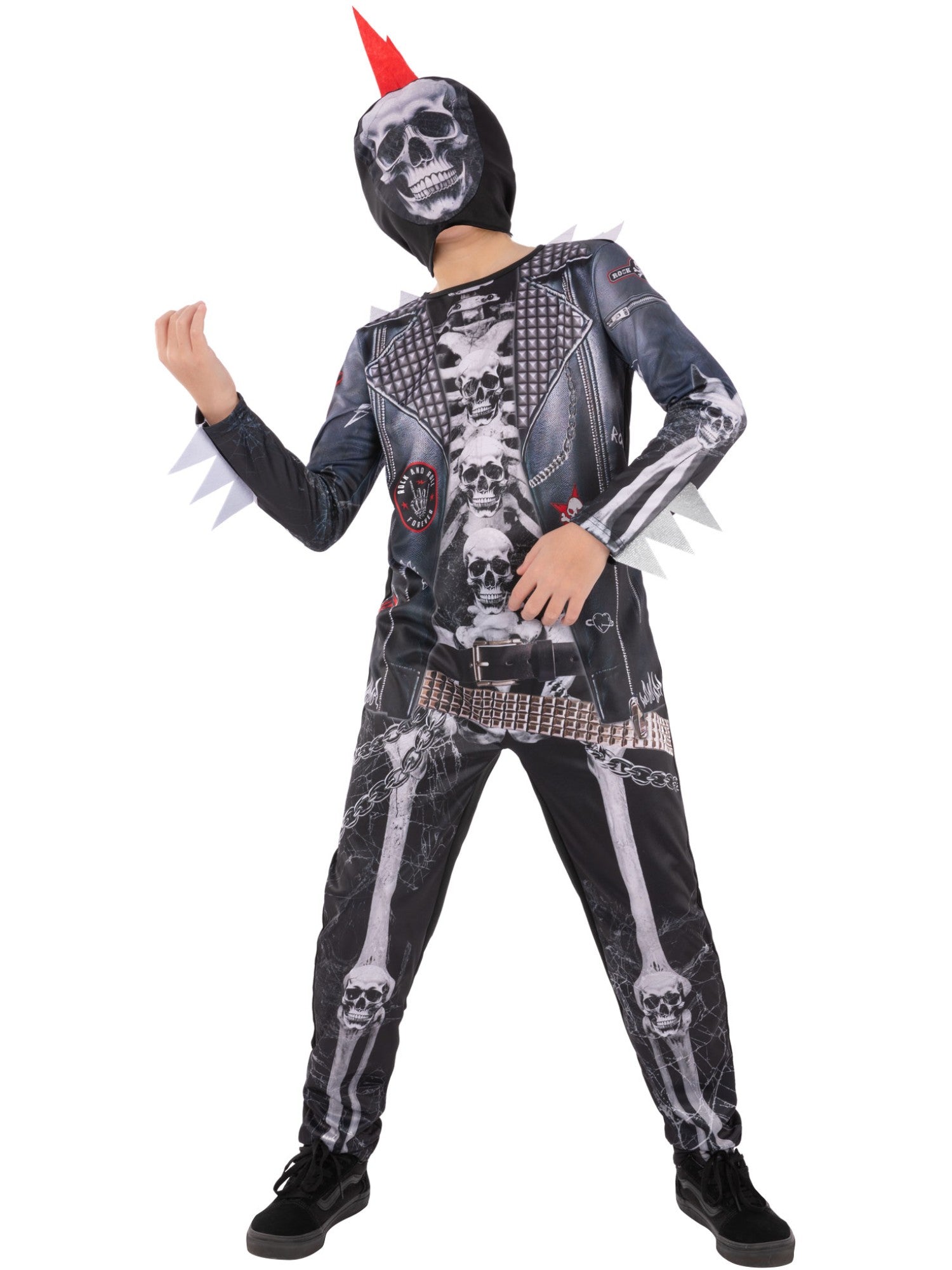 Punk Skeleton Costume