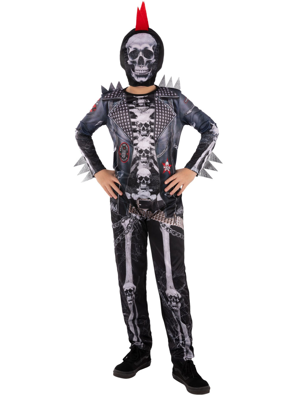 Punk Skeleton Costume