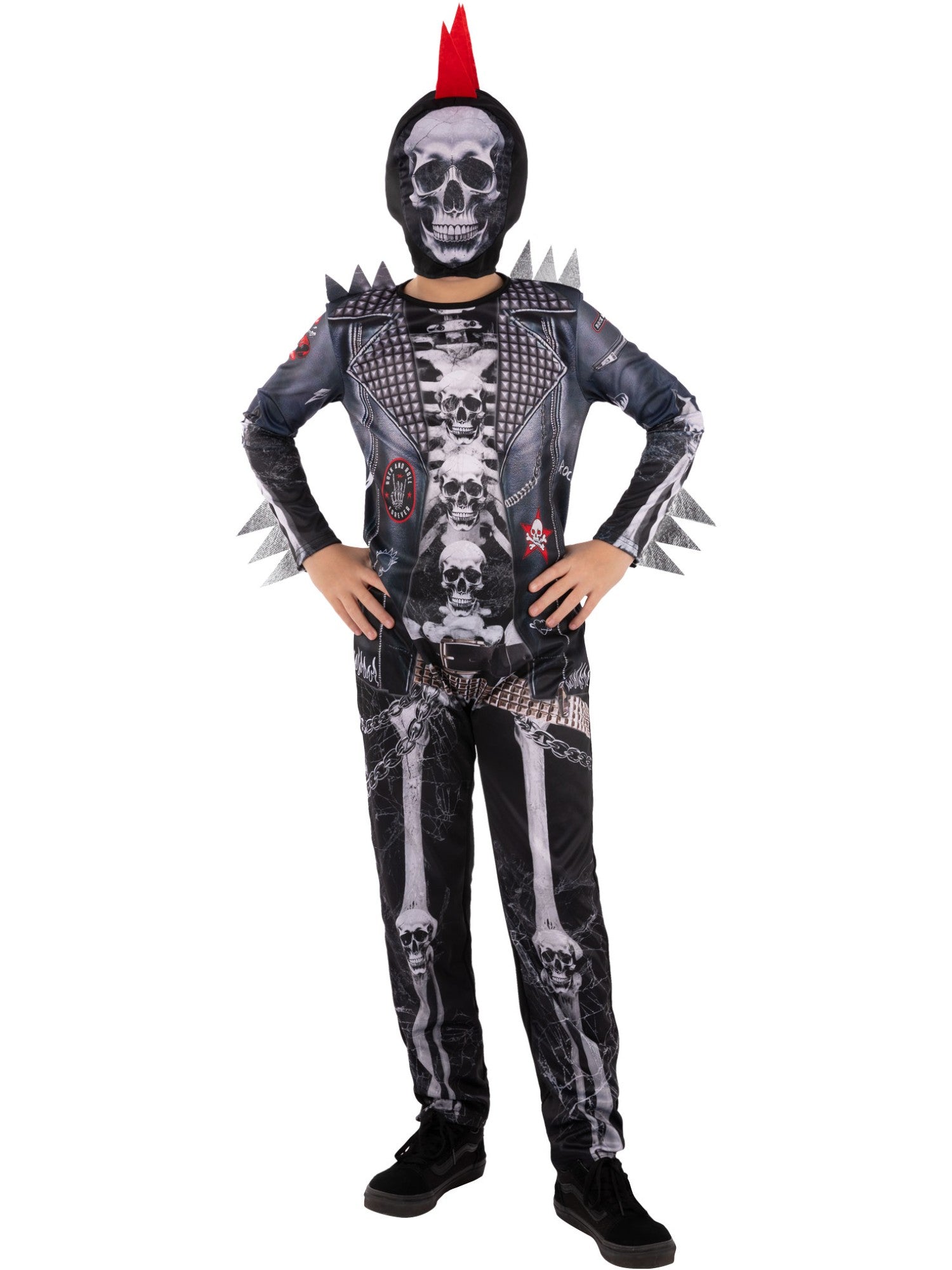 Punk Skeleton Costume