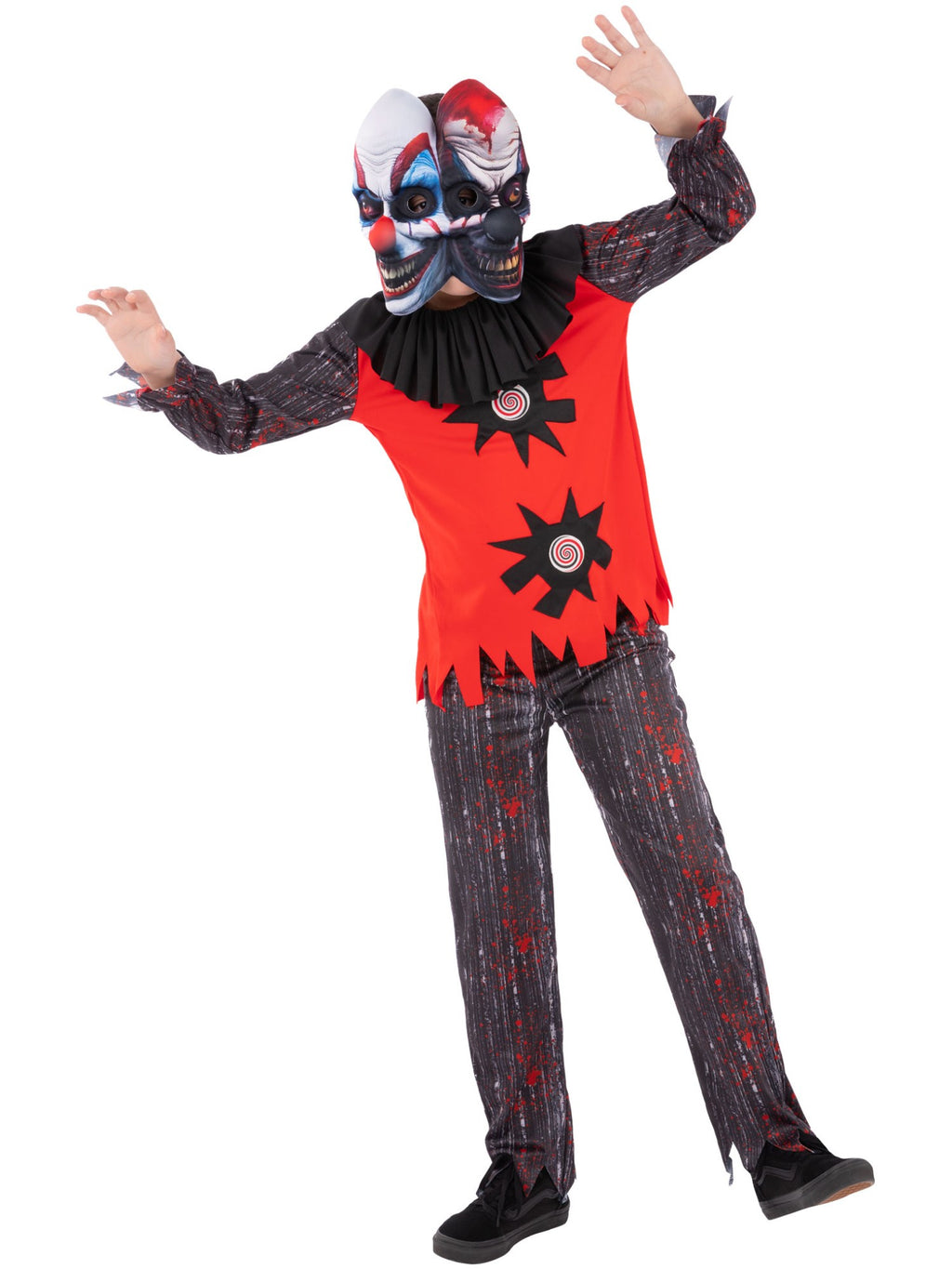 2 Headed Chuckles The Clown Costume