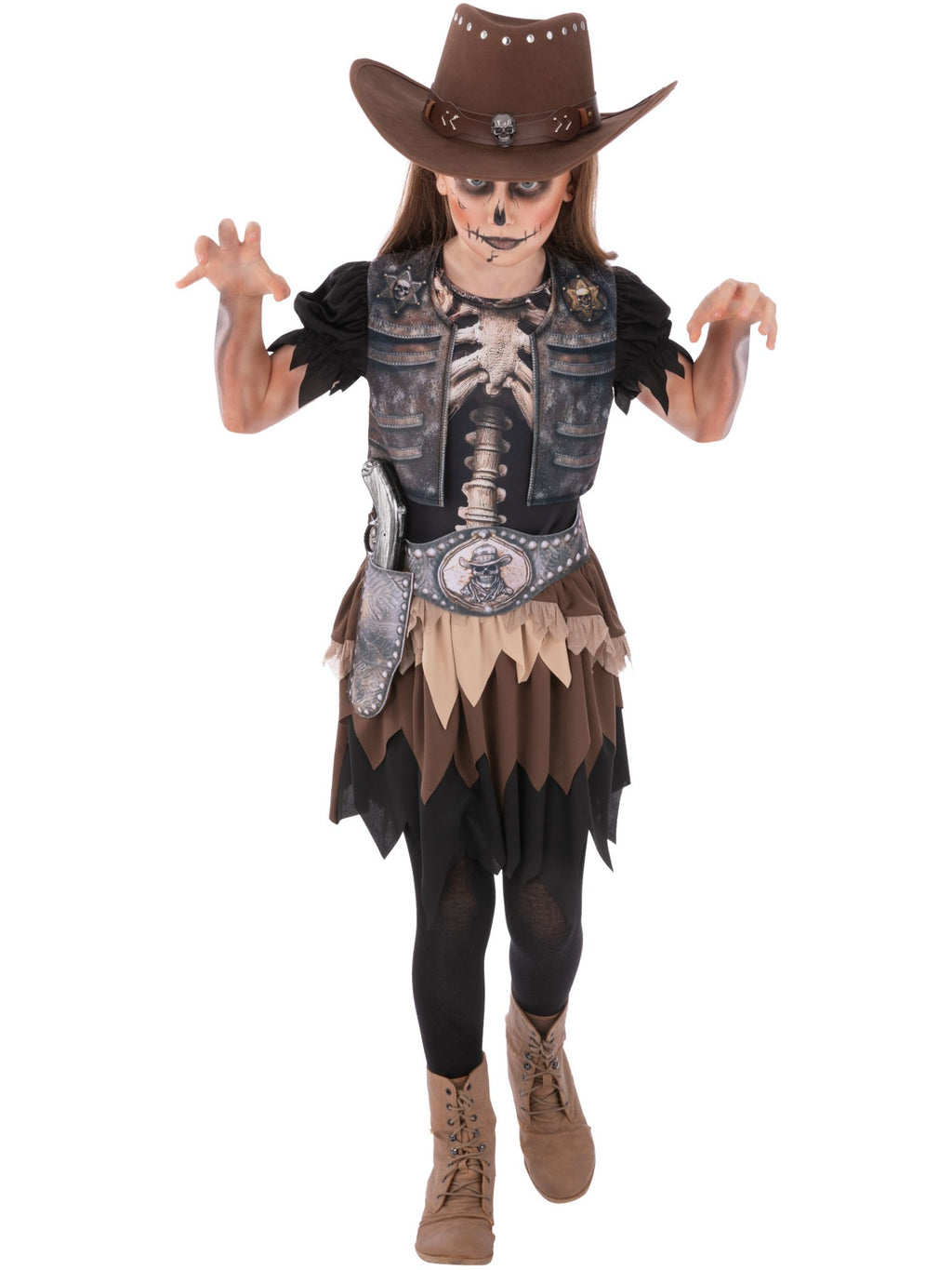 Skeleton Cowgirl Costume