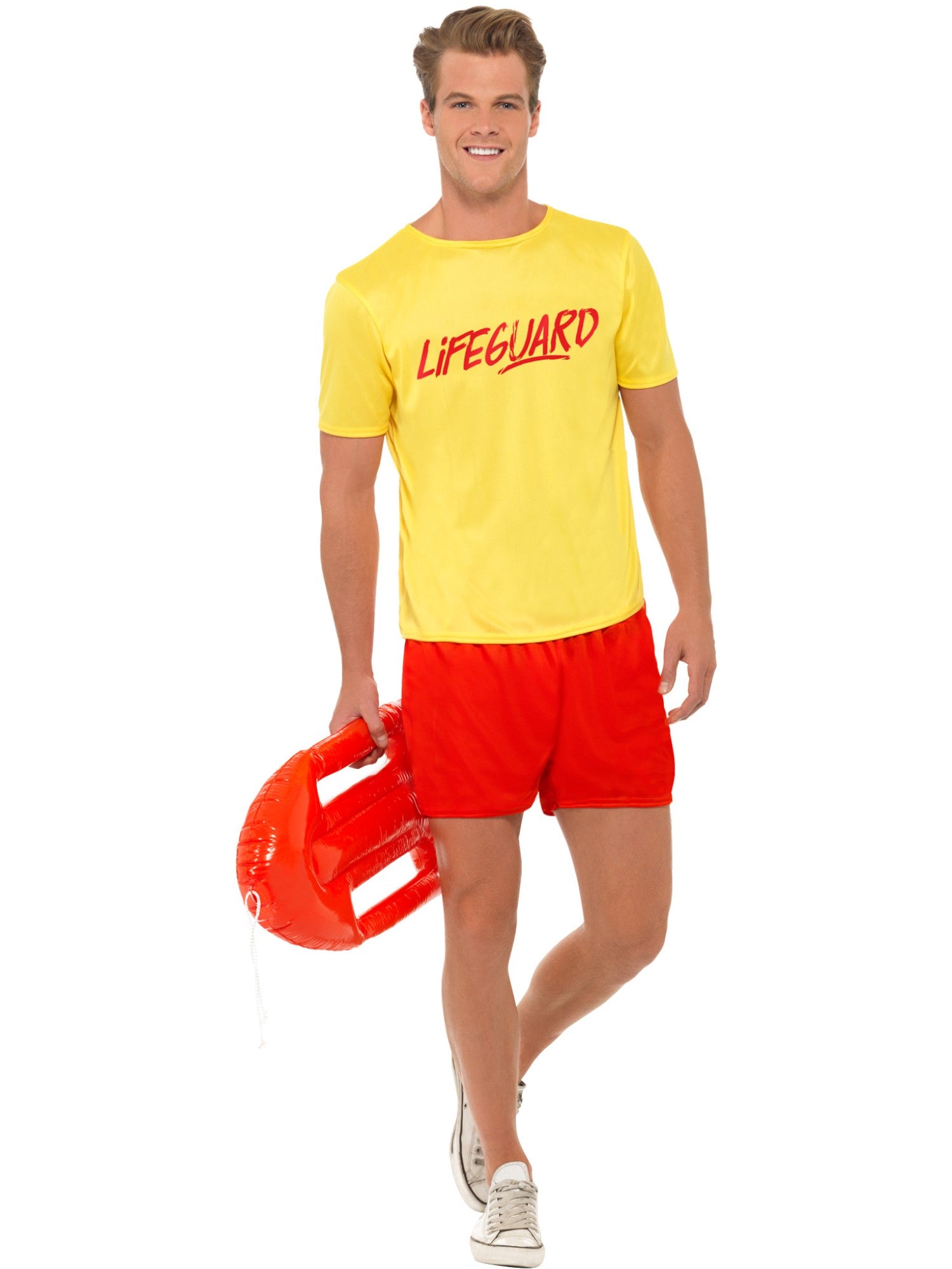 Lifeguard Beach Costume, Yellow