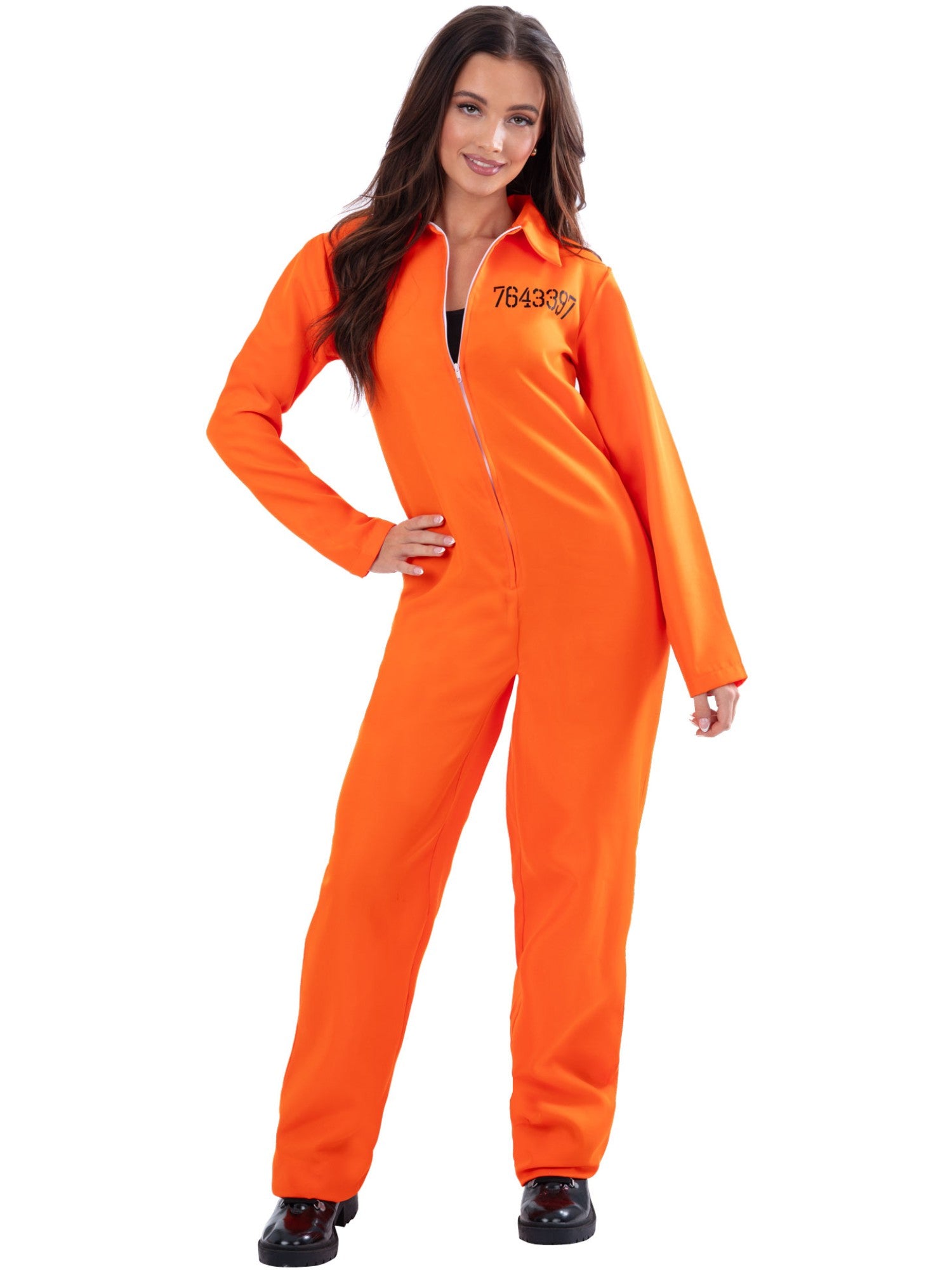 Escaped Prisoner Costume, Orange