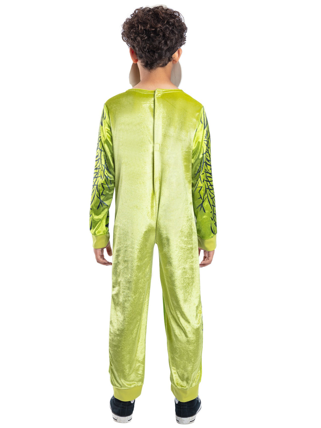 Dr Seuss The Grinch Kids Costume Jumpsuit & Mask