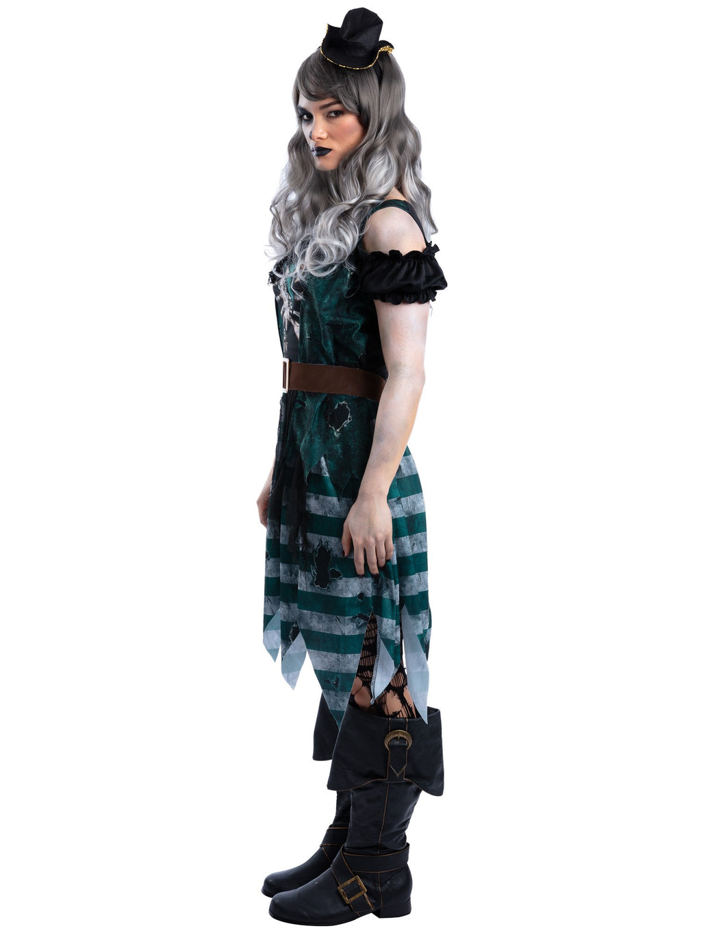 Skeleton Pirate Buccaneer Ladies Costume