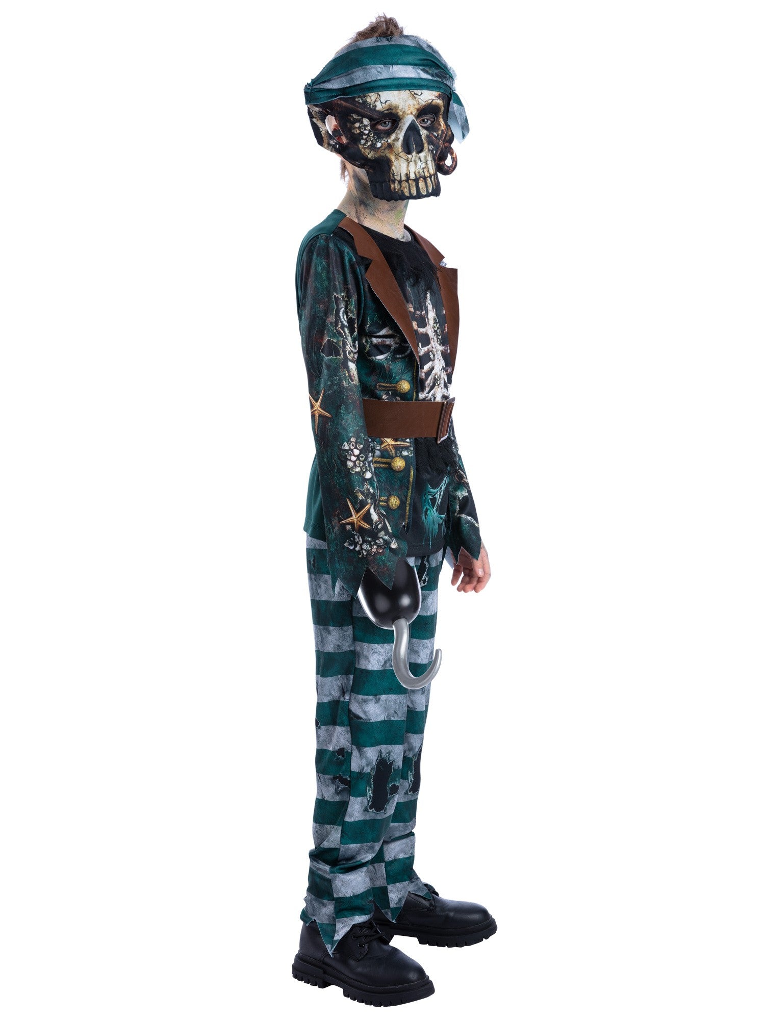 Skeleton Deck Hand Pirate Costume