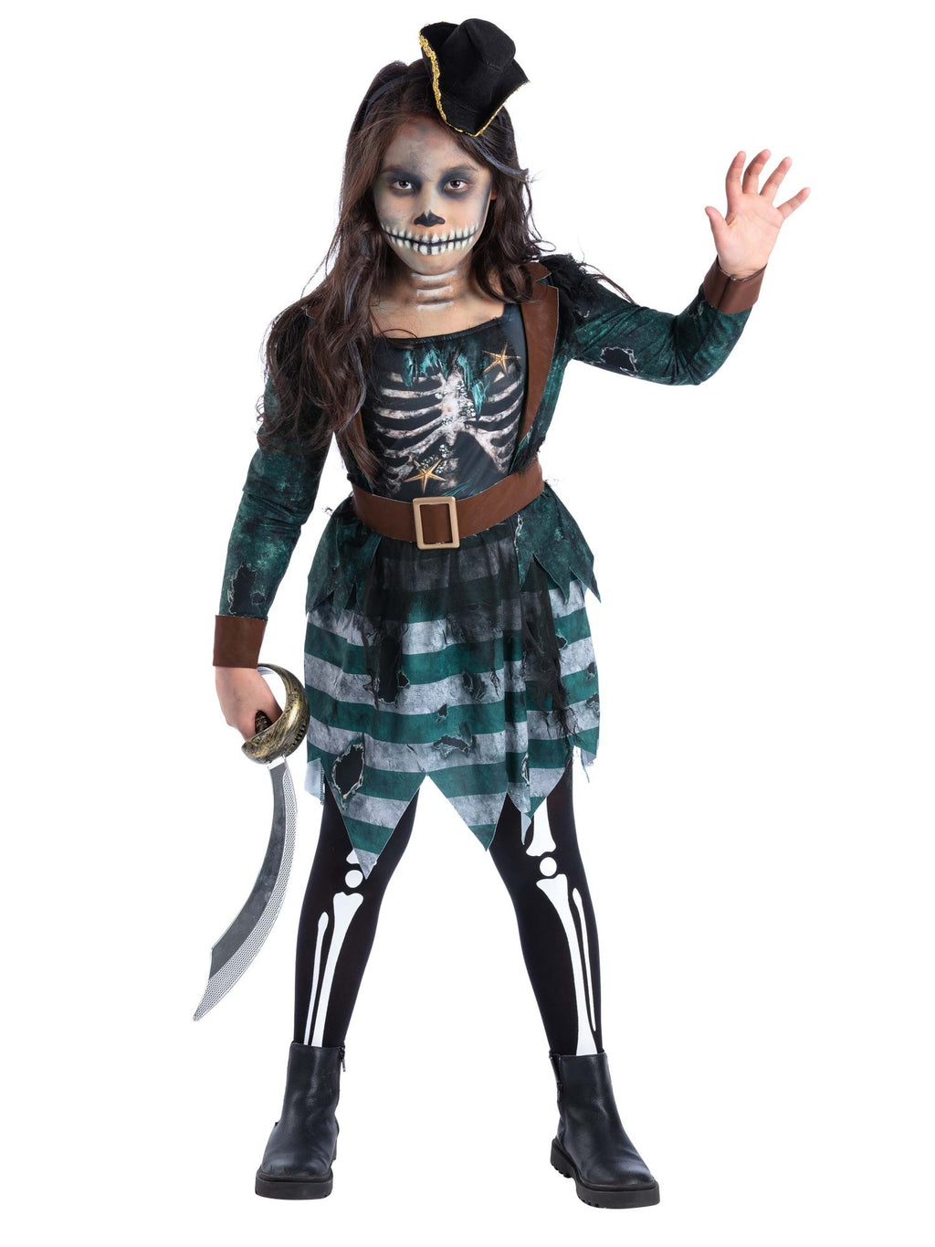 Pirate Skeleton Maiden Costume