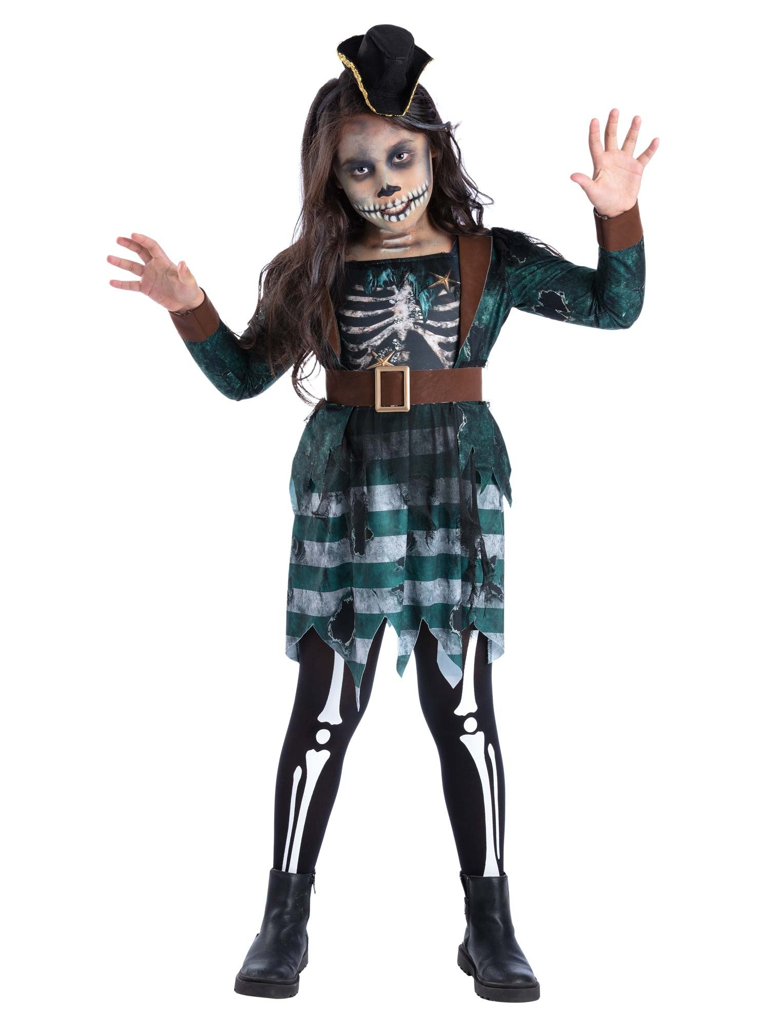 Pirate Skeleton Maiden Costume