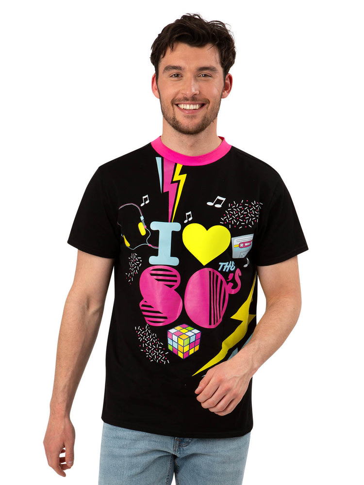 Unisex 1980s Printed T-Shirt