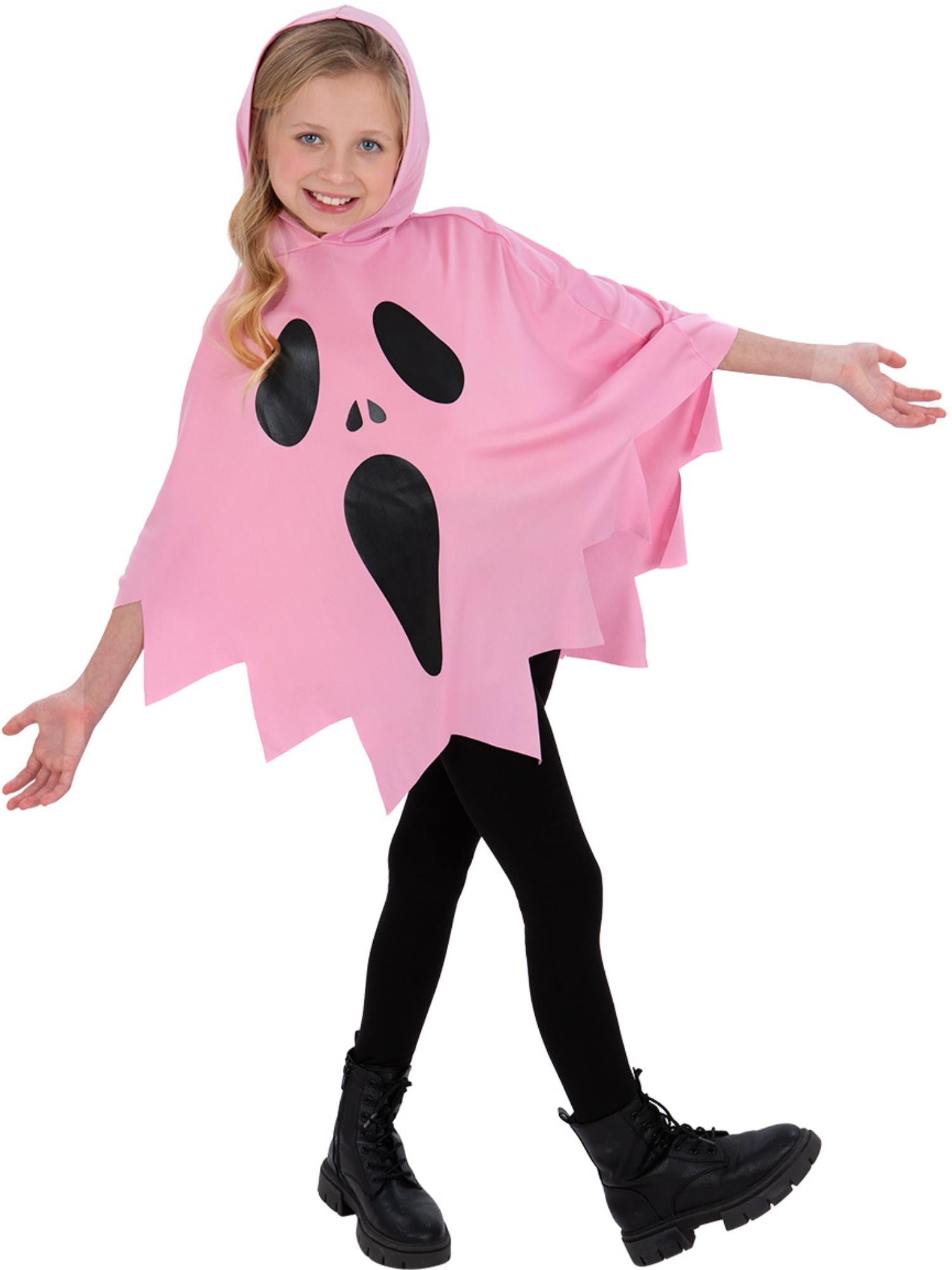 Pink Ghost Poncho