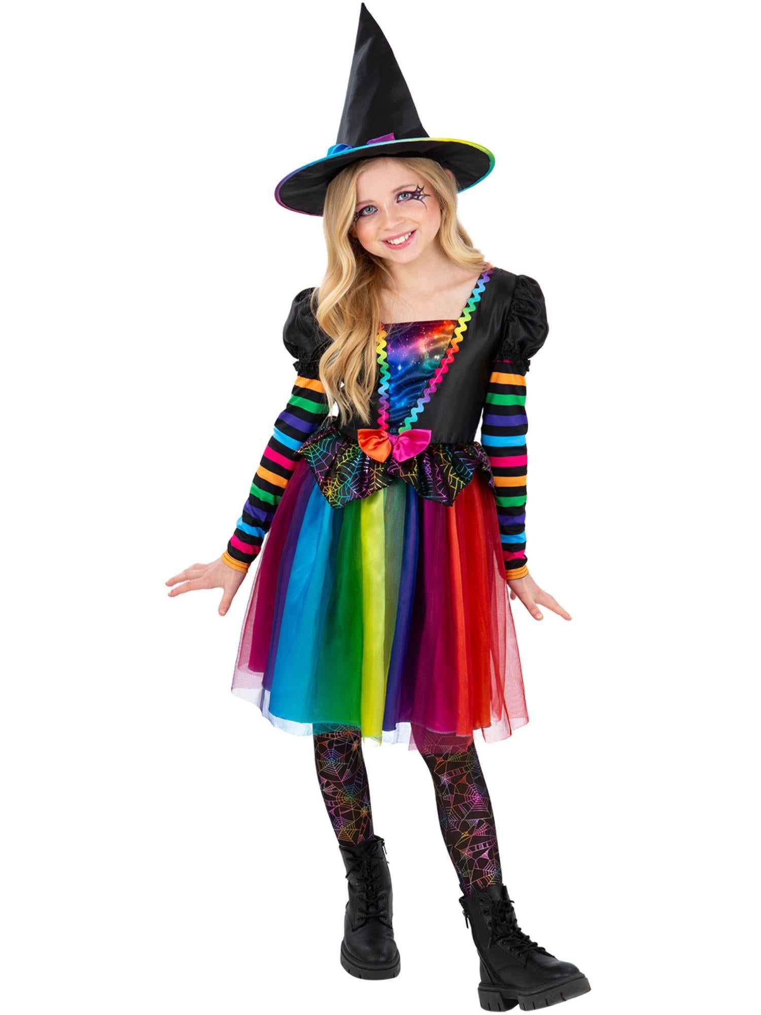 Rainbow Witch Costume