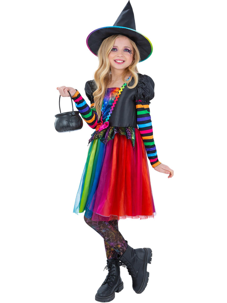 Rainbow Witch Costume