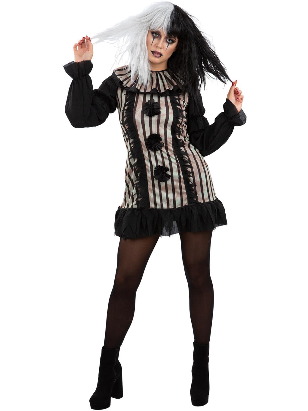 Dark Vintage Clown Costume