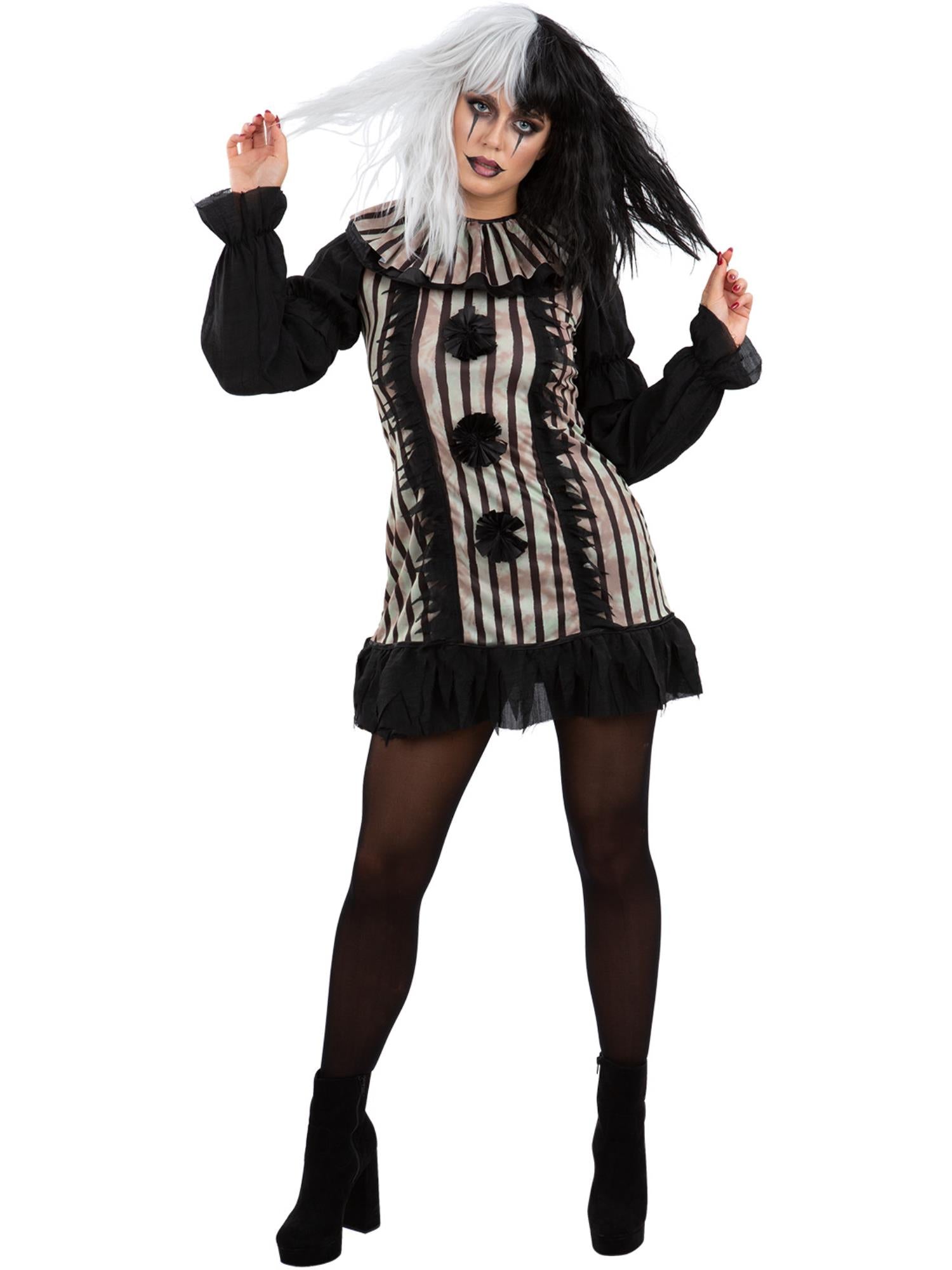 Dark Vintage Clown Costume
