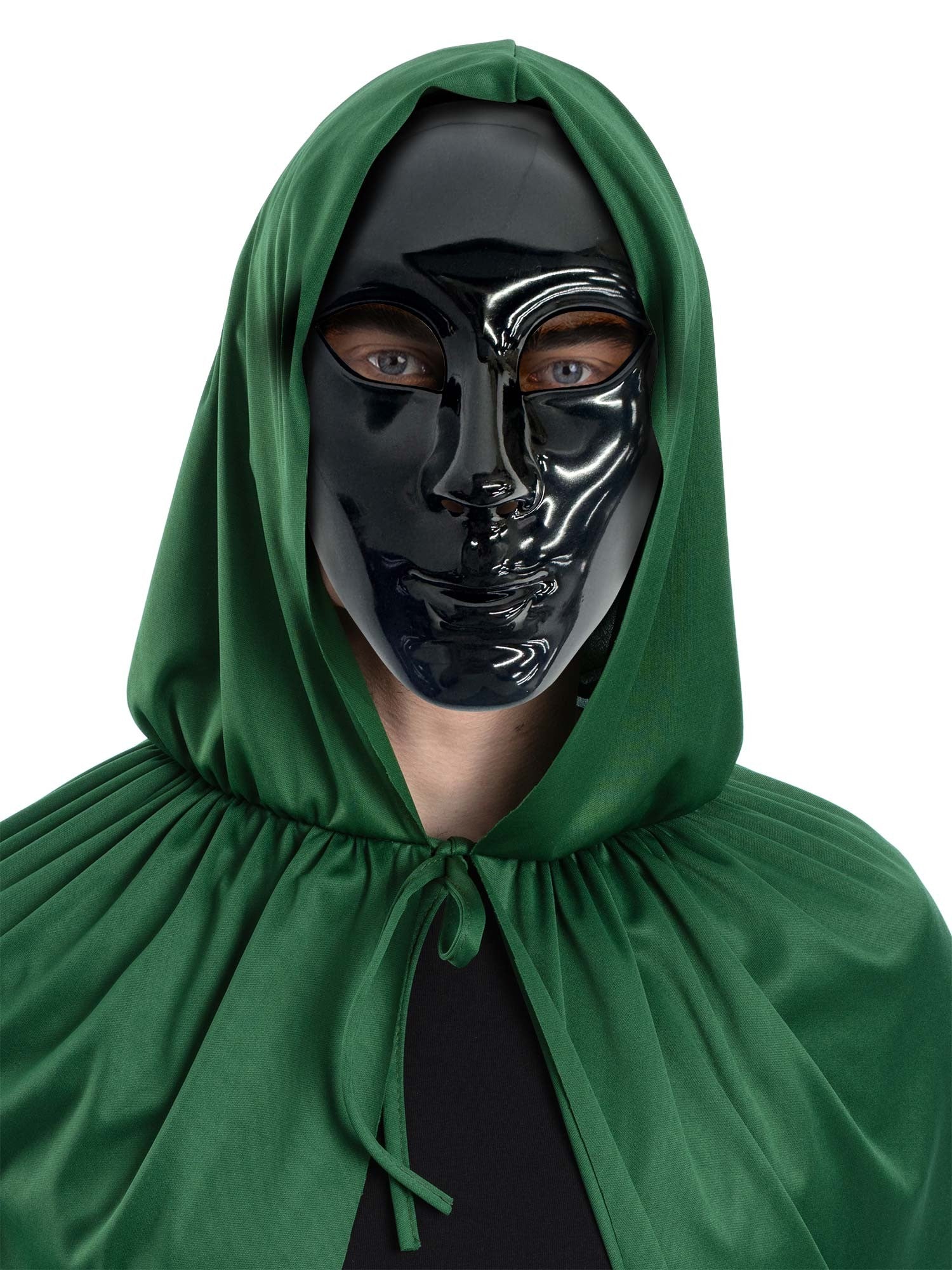 Full Face Masquerade Black Masks