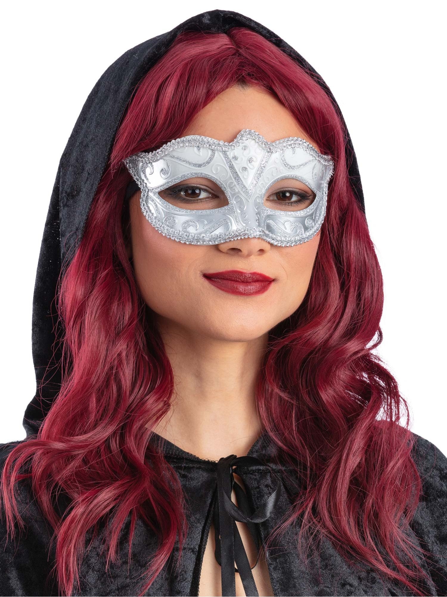 Silver Venetian Masquerade Eyemask