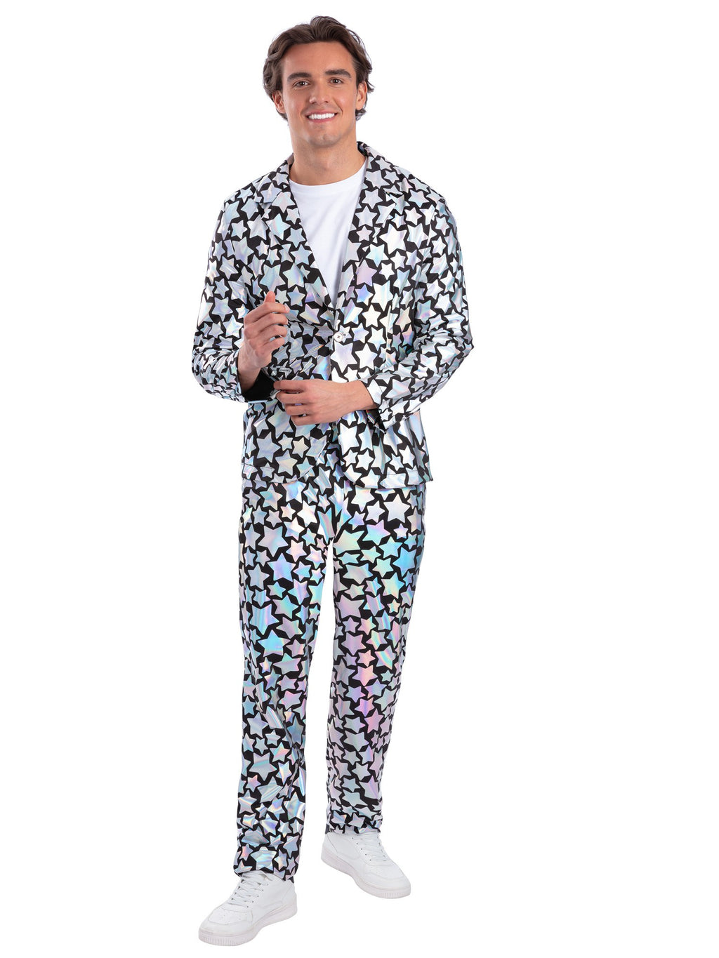 Star Gazer Holographic Iridescent Jacket