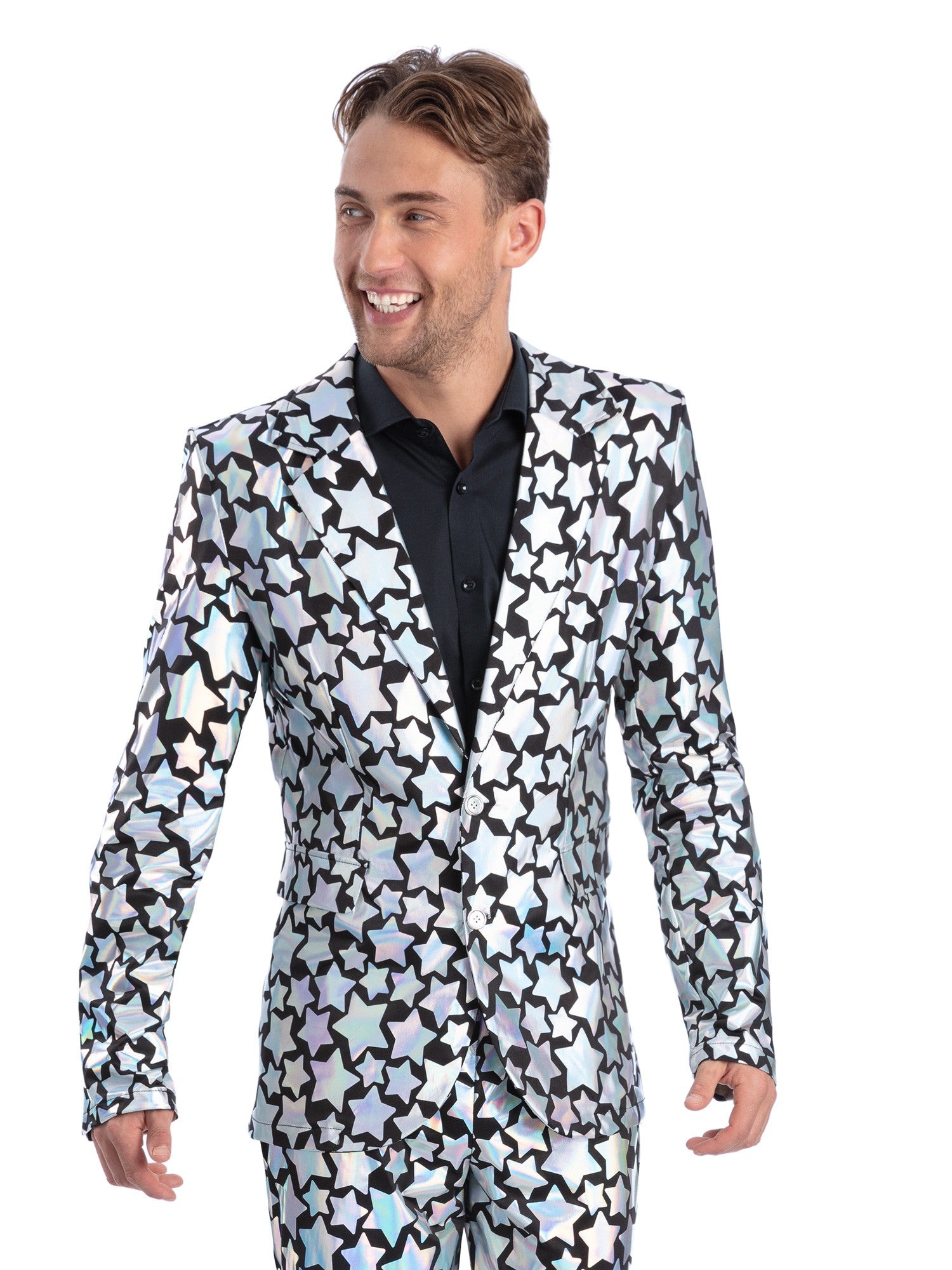 Star Gazer Holographic Iridescent Jacket