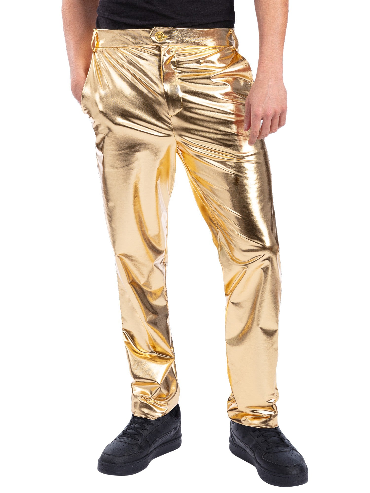 24 Carat Metallic Gold Trousers