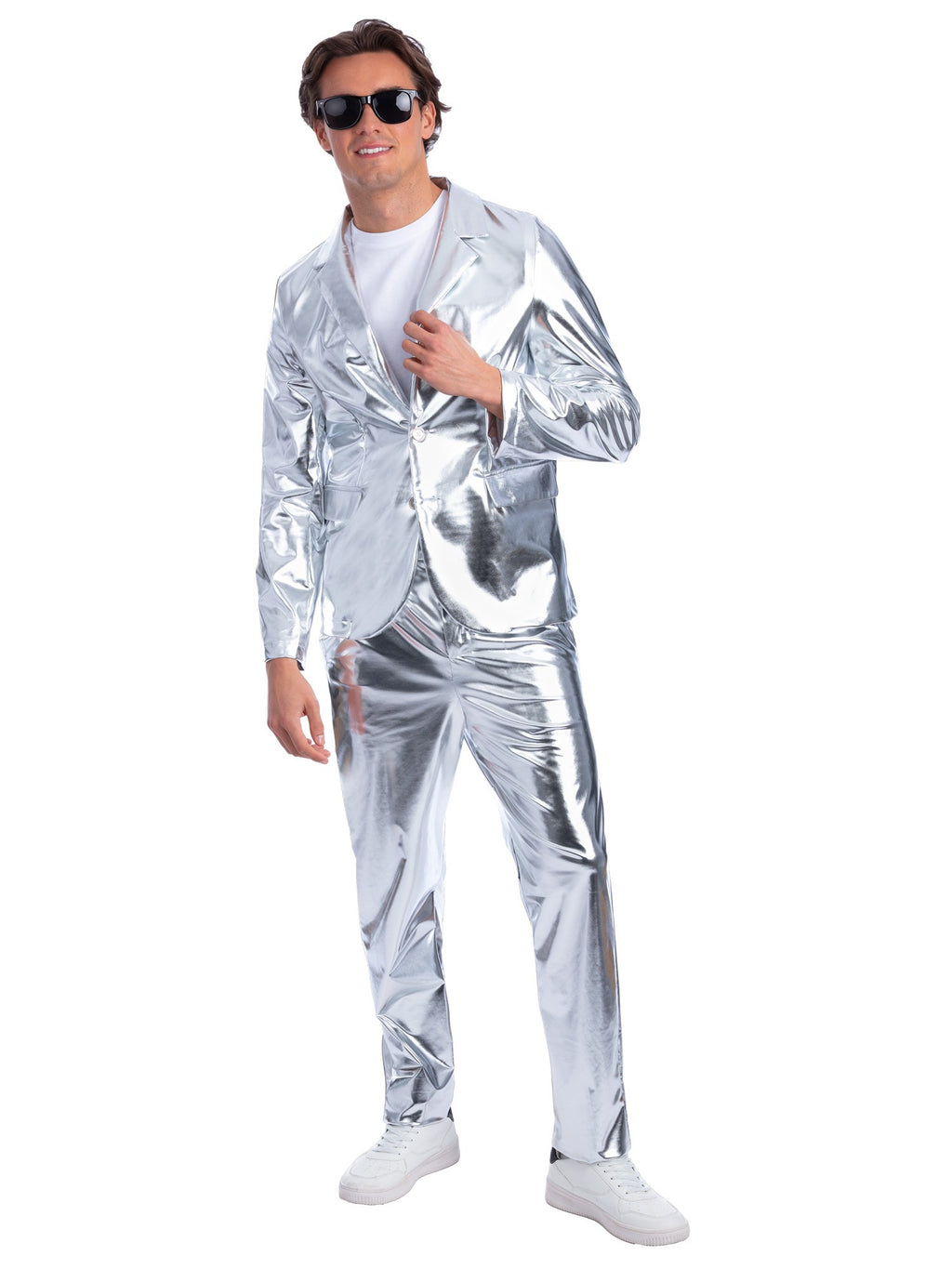 Sterling Silver Metallic Jacket