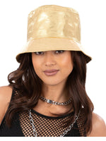 90s Gold Bucket Hat Alternative 1