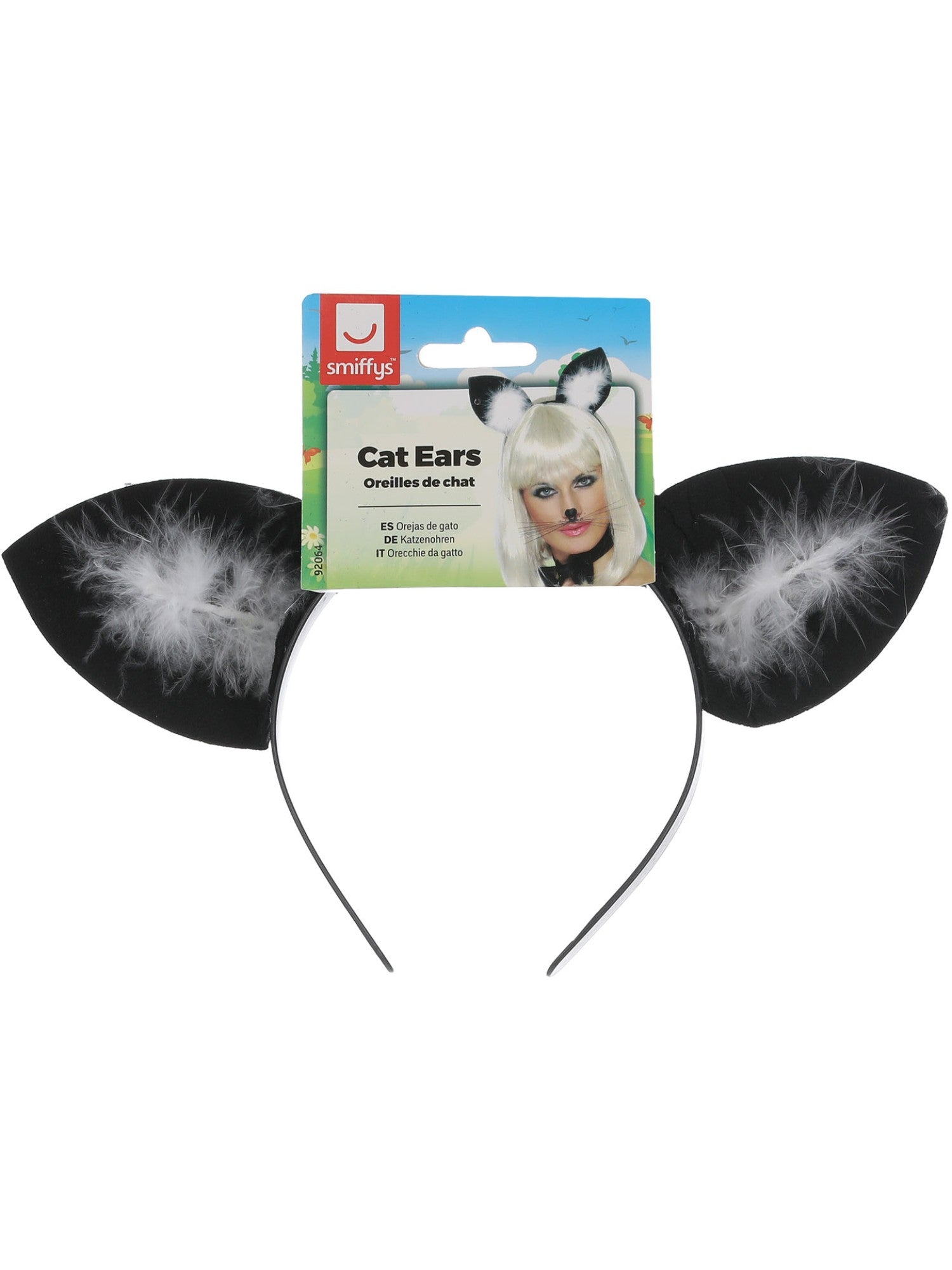 Ears Cat Marabou Trim