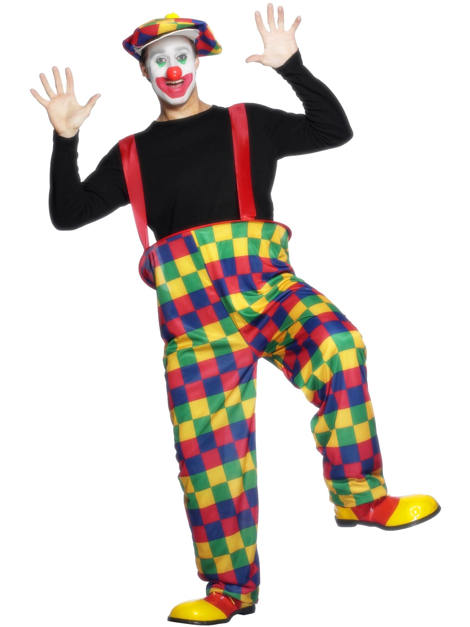 Smiffys Hooped Clown Costume - 96312