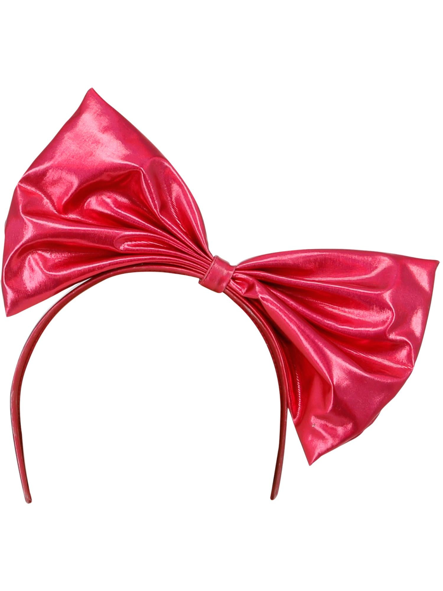 80s Metallic Pink Headband