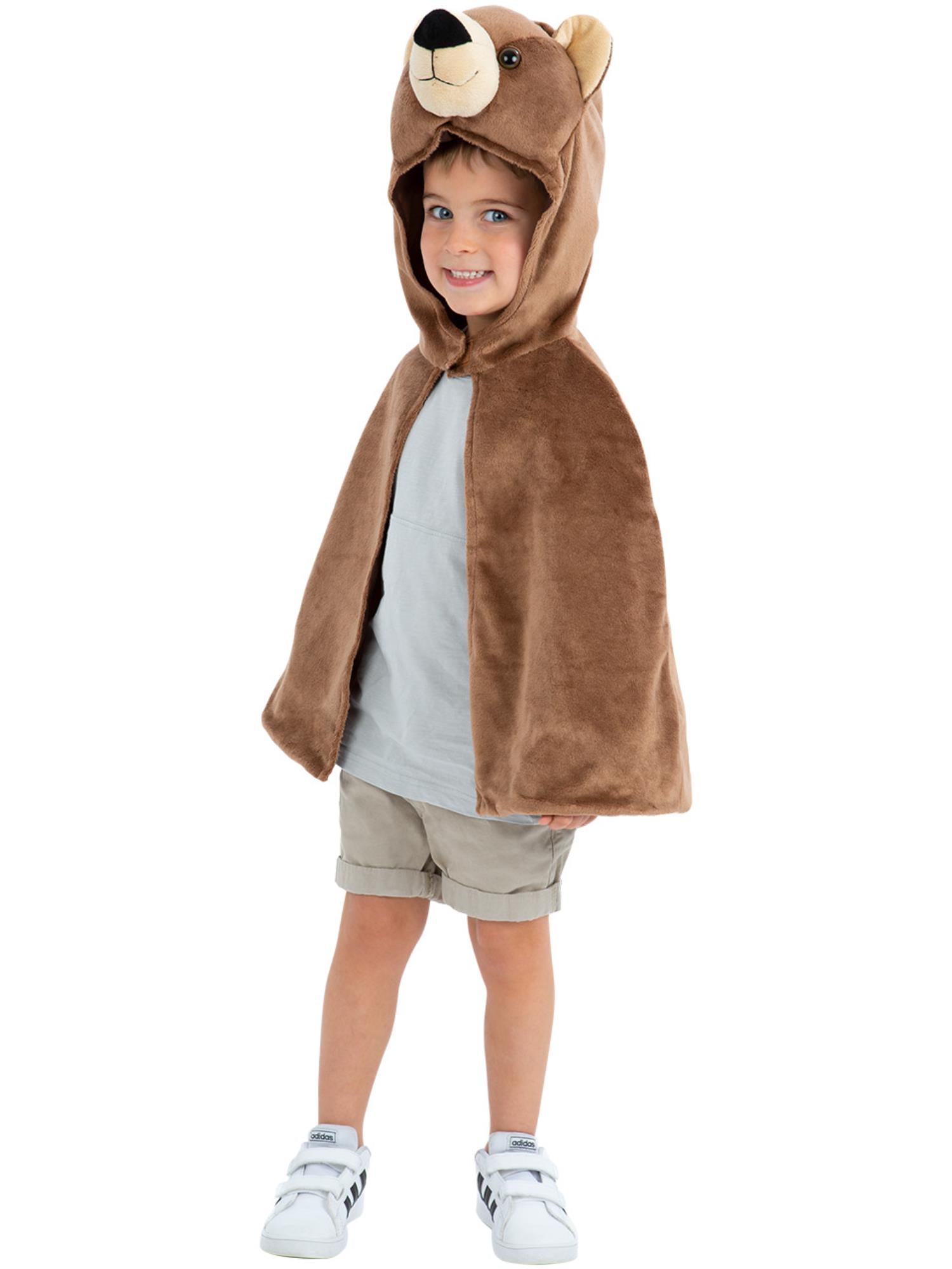 Deluxe Bear Plush Cape, Kids