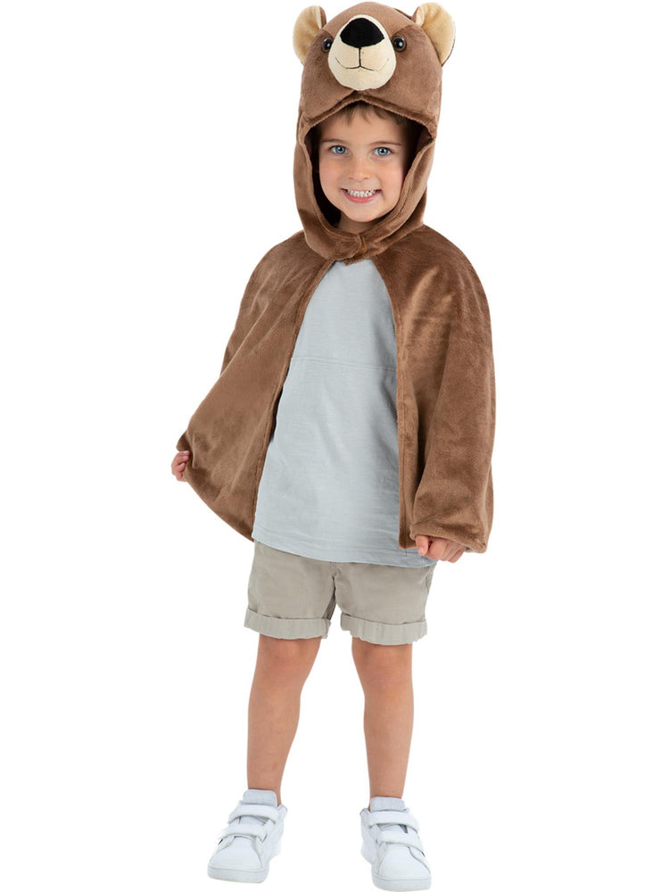 Deluxe Bear Plush Cape, Kids