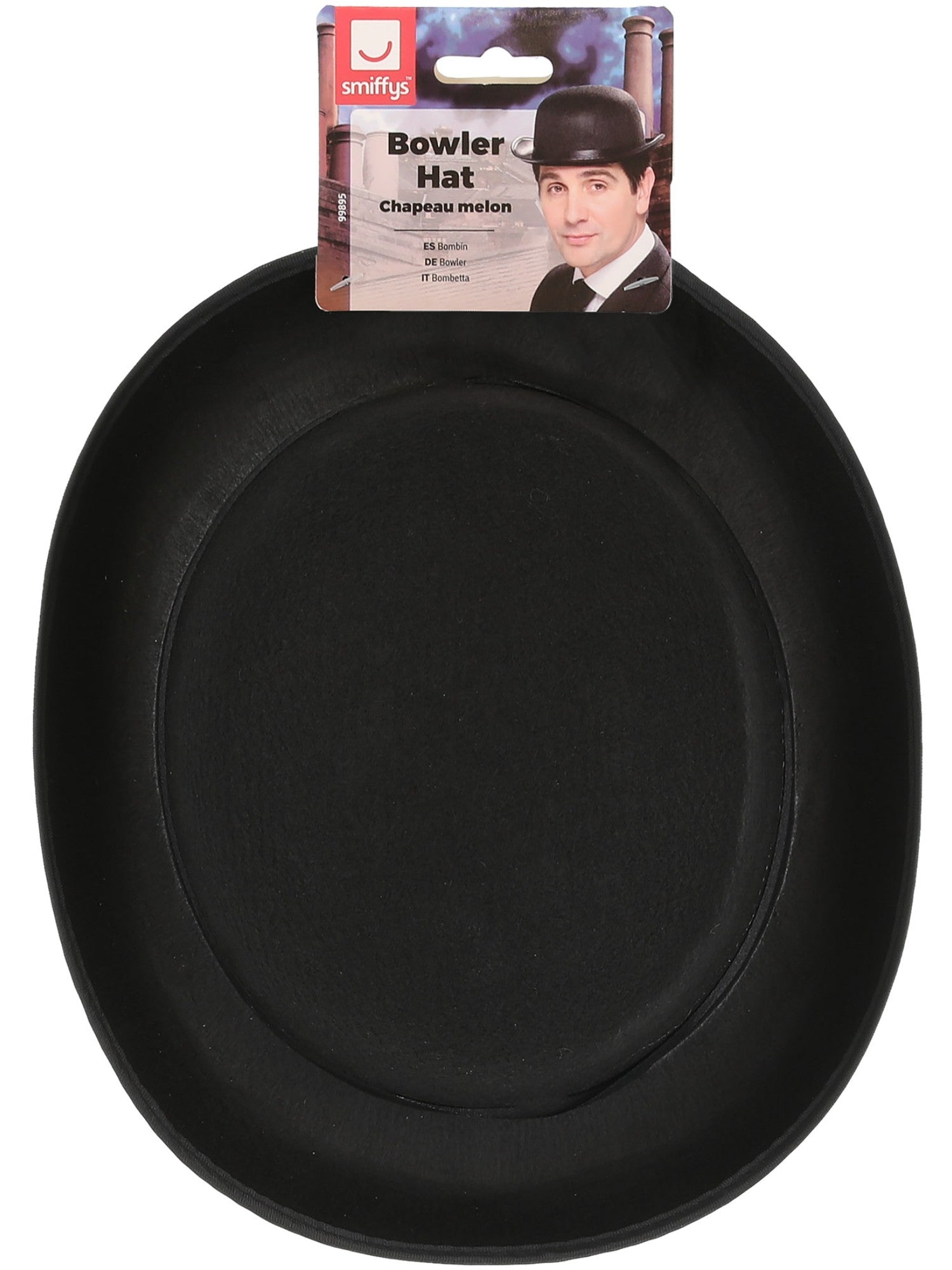 Bowler Felt Hat Black