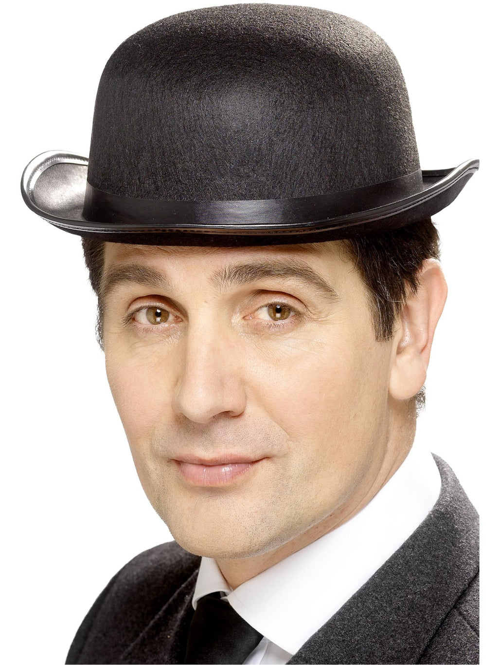 Bowler Felt Hat Black