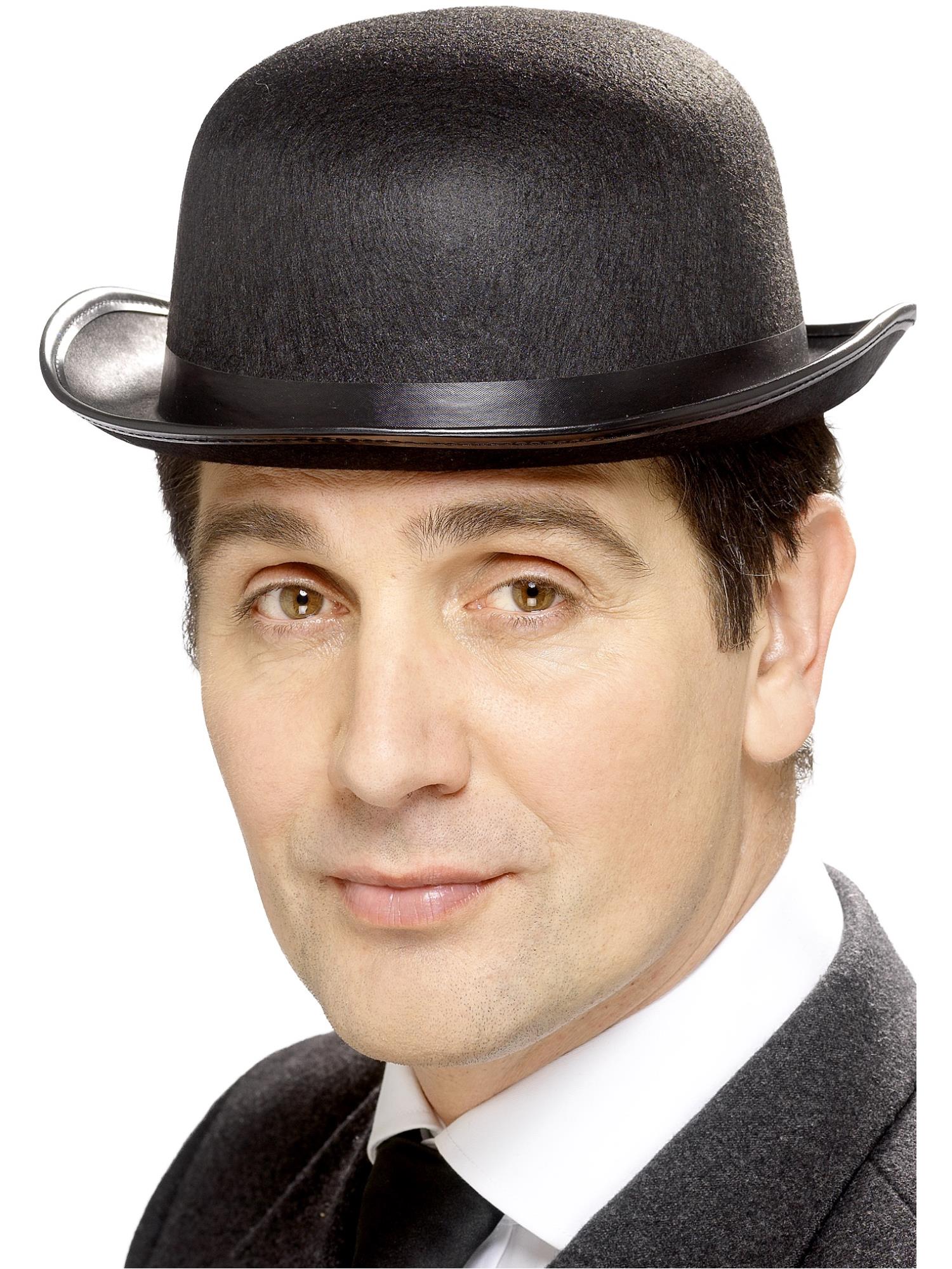 Bowler Felt Hat Black