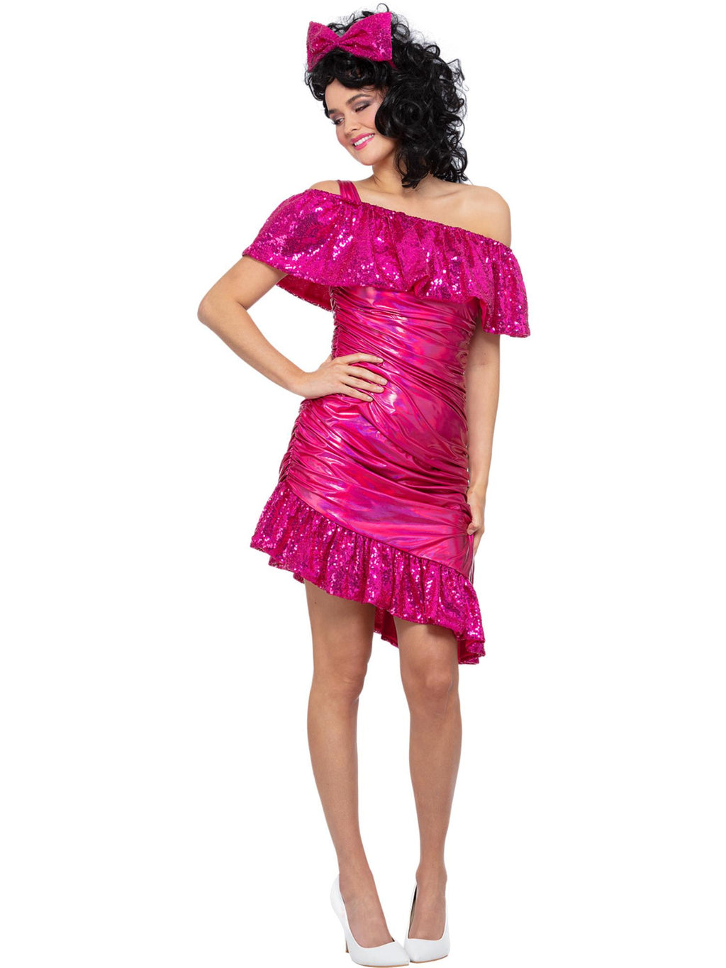 80s Sparkle Cocktail Dress Costume