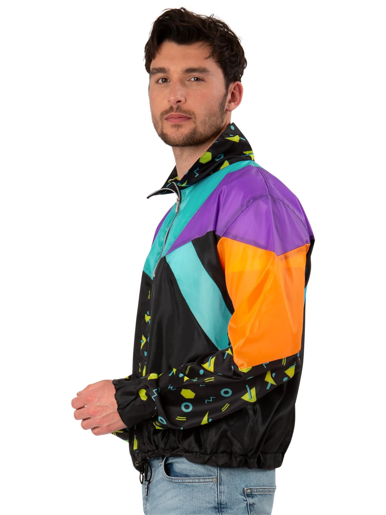 80s Windbreaker Jacket, Unisex