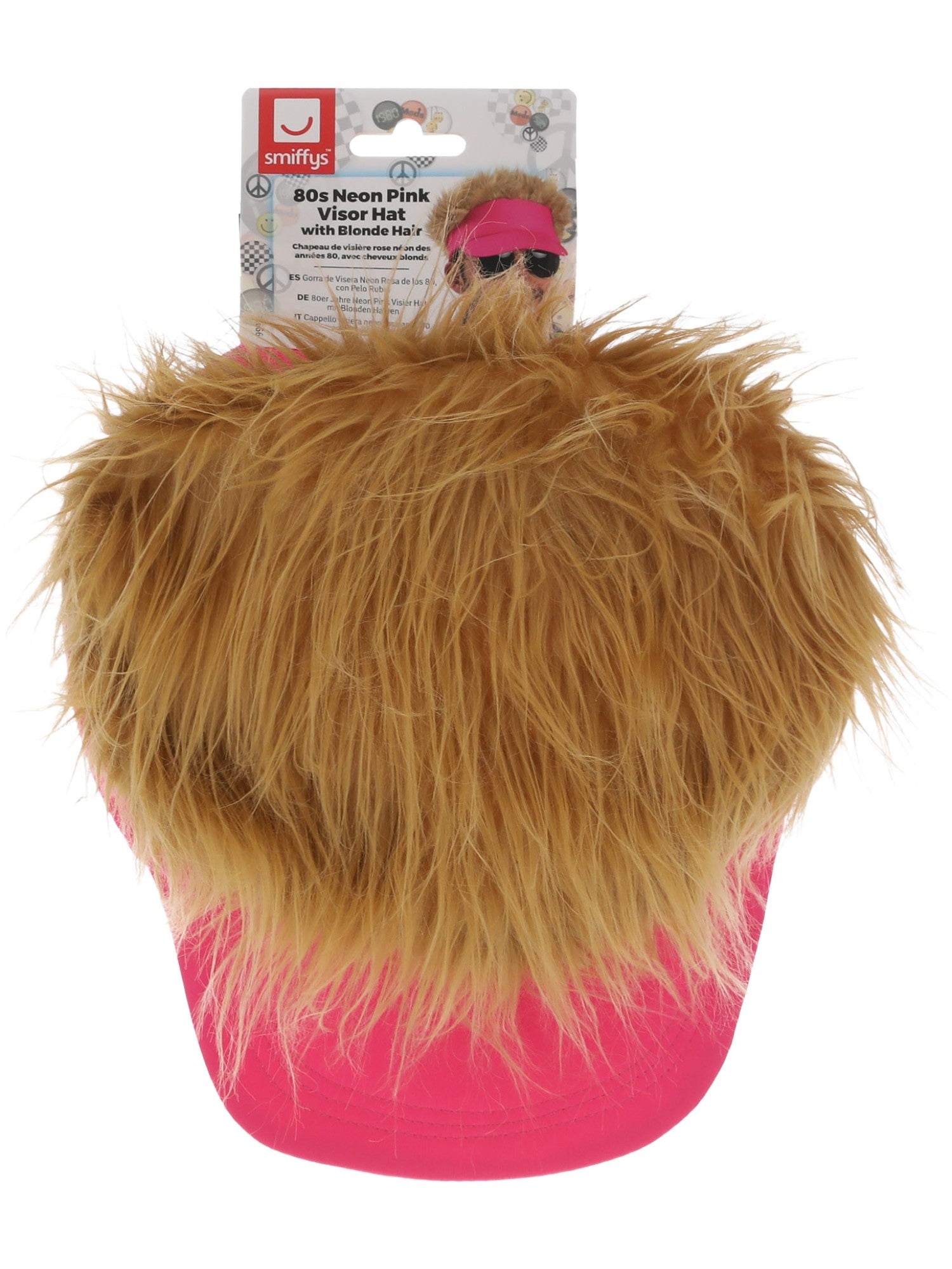 Neon Pink Visor Hat