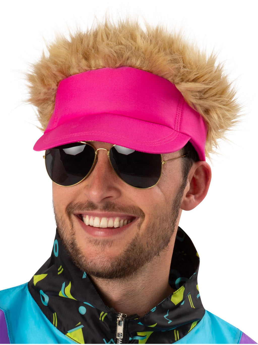 Neon Pink Visor Hat