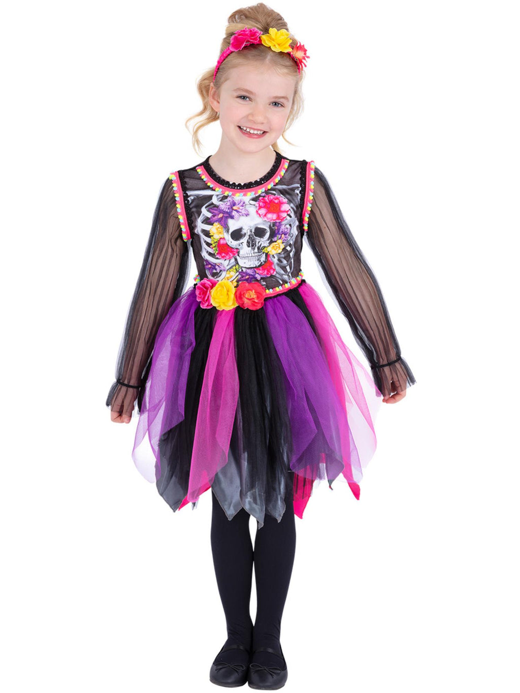 Day of the Dead Pom-Pom Costume