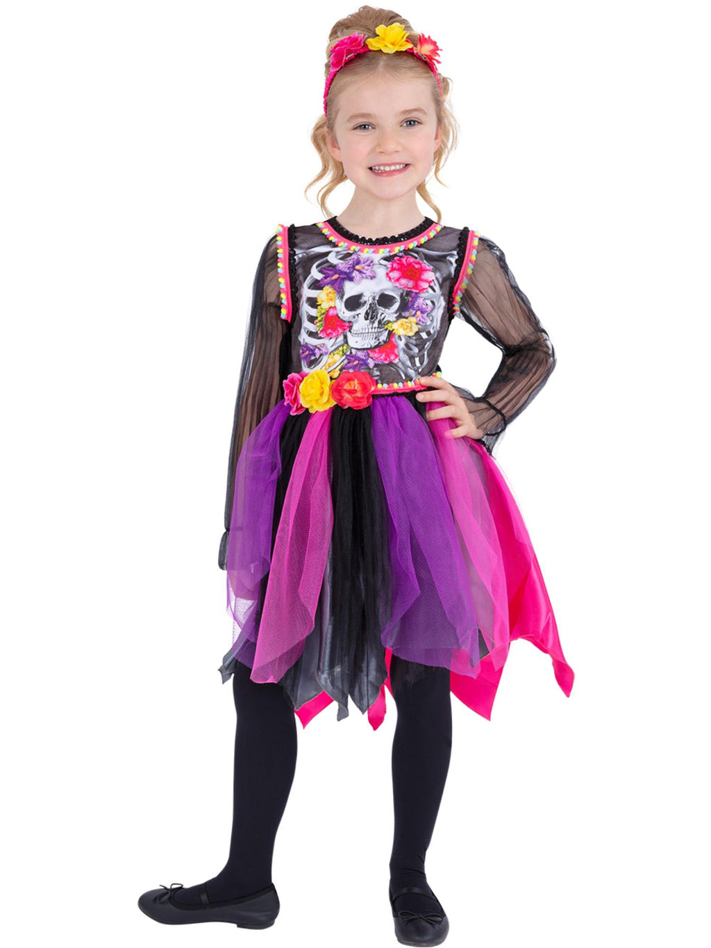 Day of the Dead Pom-Pom Costume