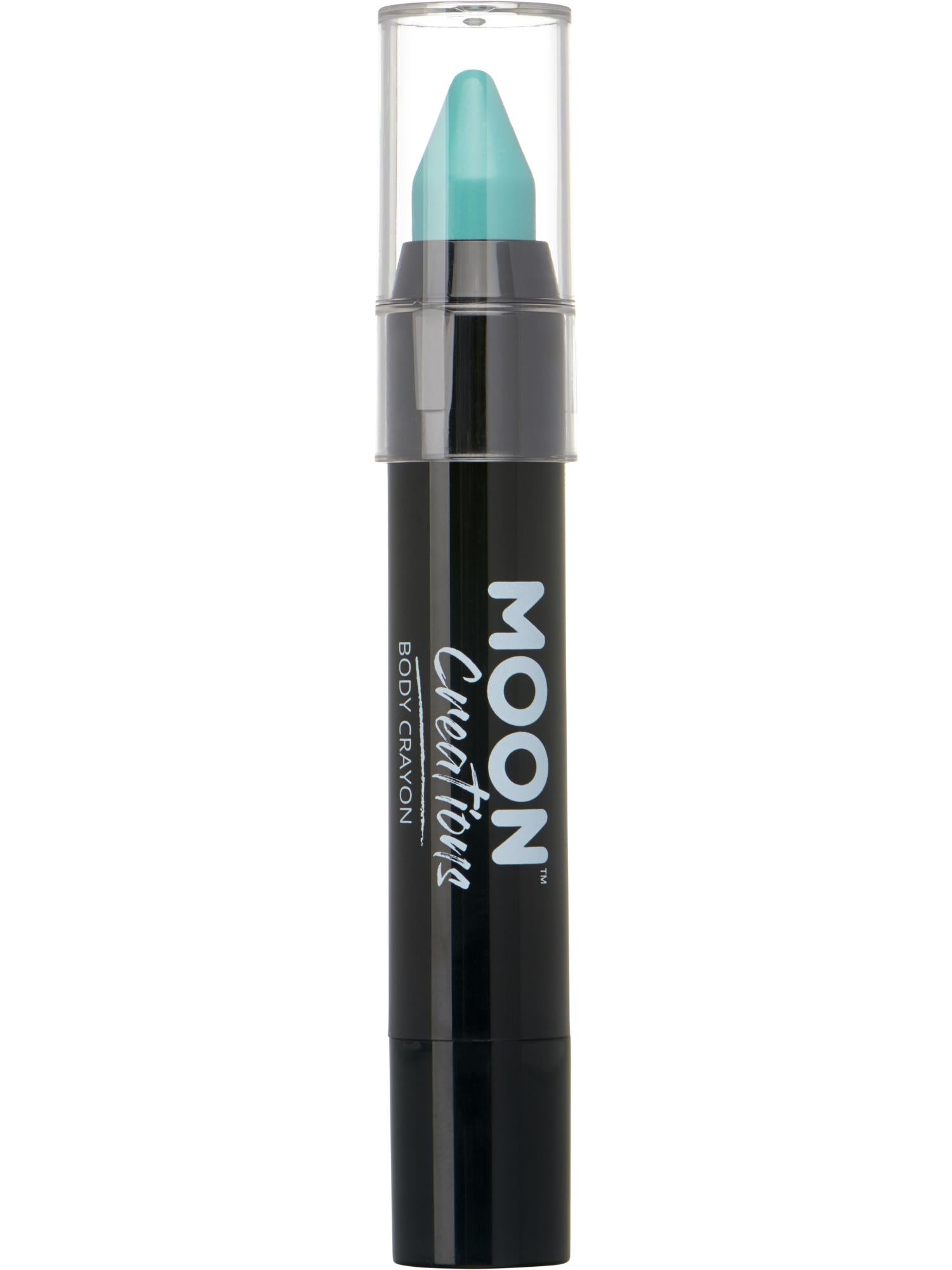 Moon Creations Body Crayons, Turquoise, 3.2g Single
